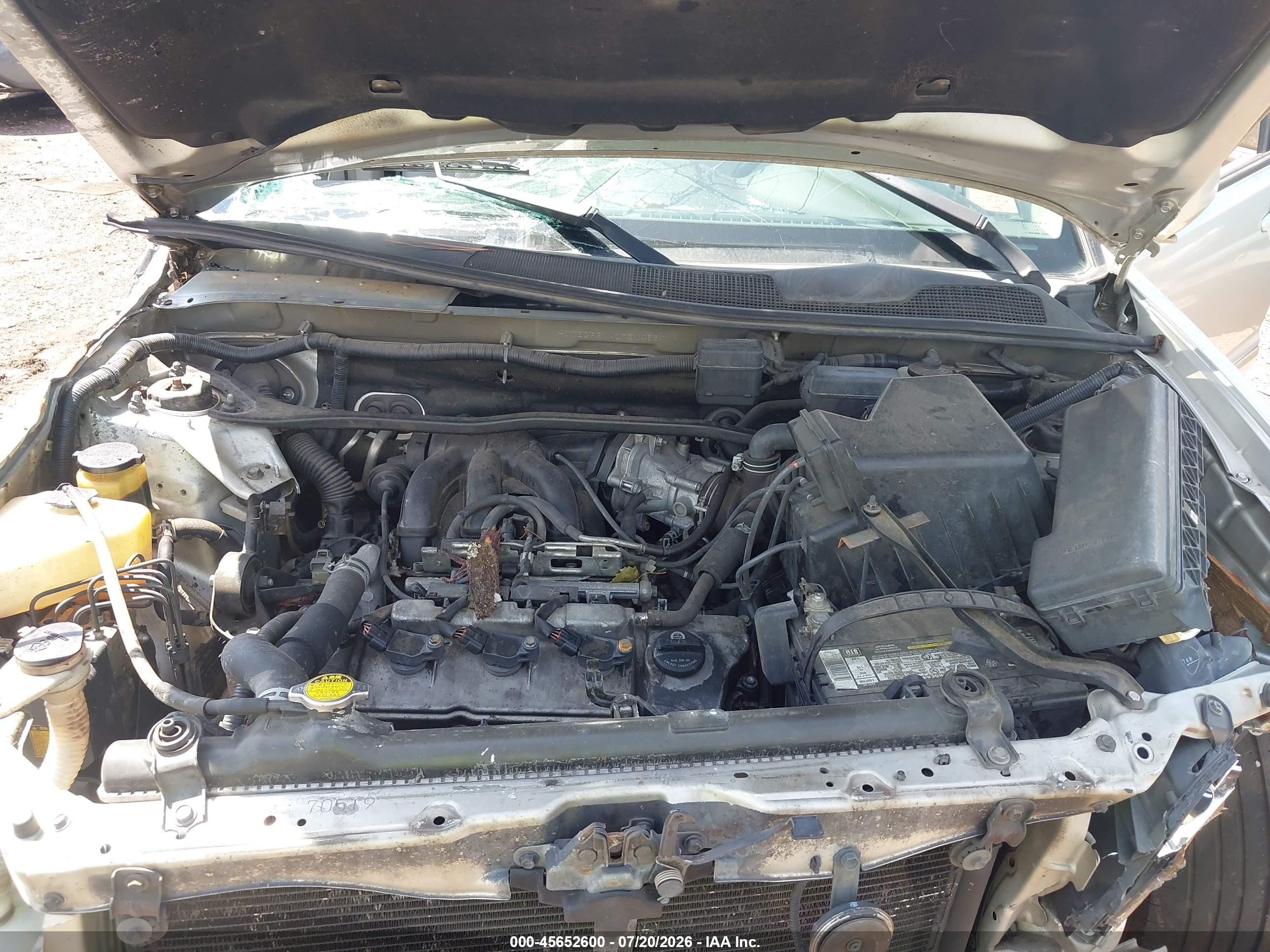 2007 Toyota Highlander V6 (2 Rows) (a5) Silver vin: JTEGP21A170148371