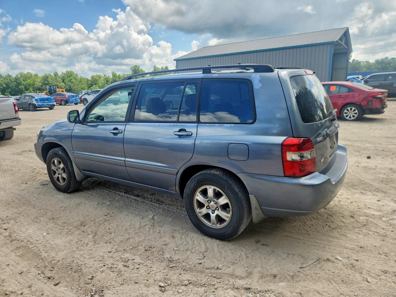 2004 Toyota Highlander Base Teal vin: JTEGP21A240021608