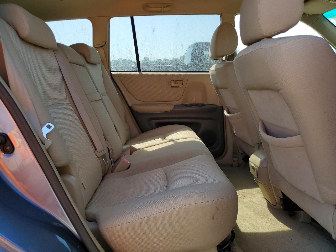 2004 Toyota Highlander Base Синий vin: JTEGP21A240029241
