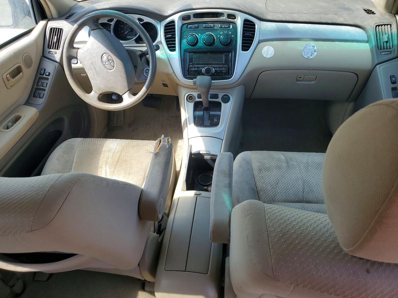 2004 Toyota Highlander Base Синий vin: JTEGP21A240029241