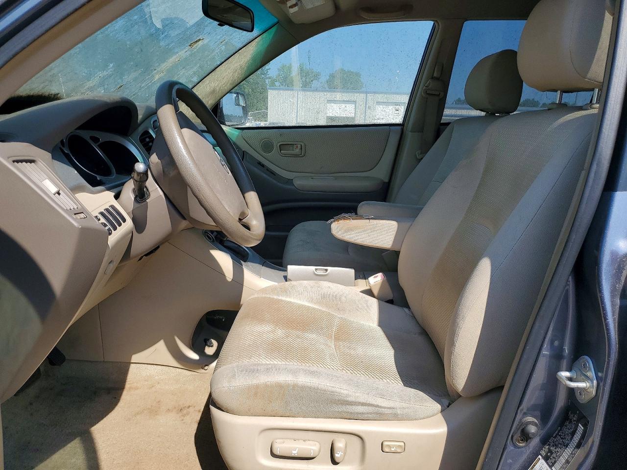 2004 Toyota Highlander Base Синий vin: JTEGP21A240029241