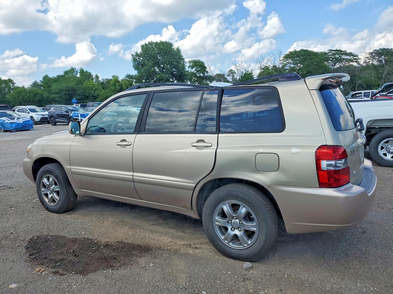 2004 Toyota Highlander Base Gold vin: JTEGP21A240039221