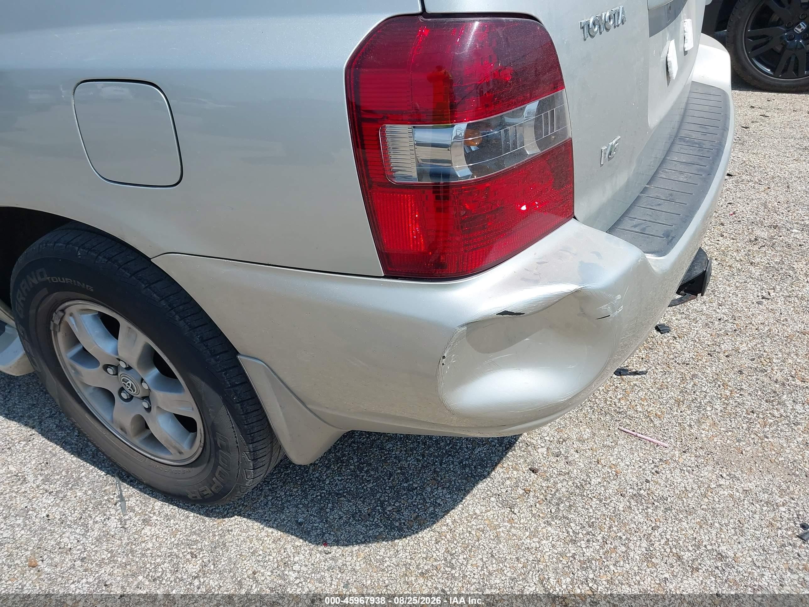 2005 Toyota Highlander V6 Серебряный vin: JTEGP21A250051483