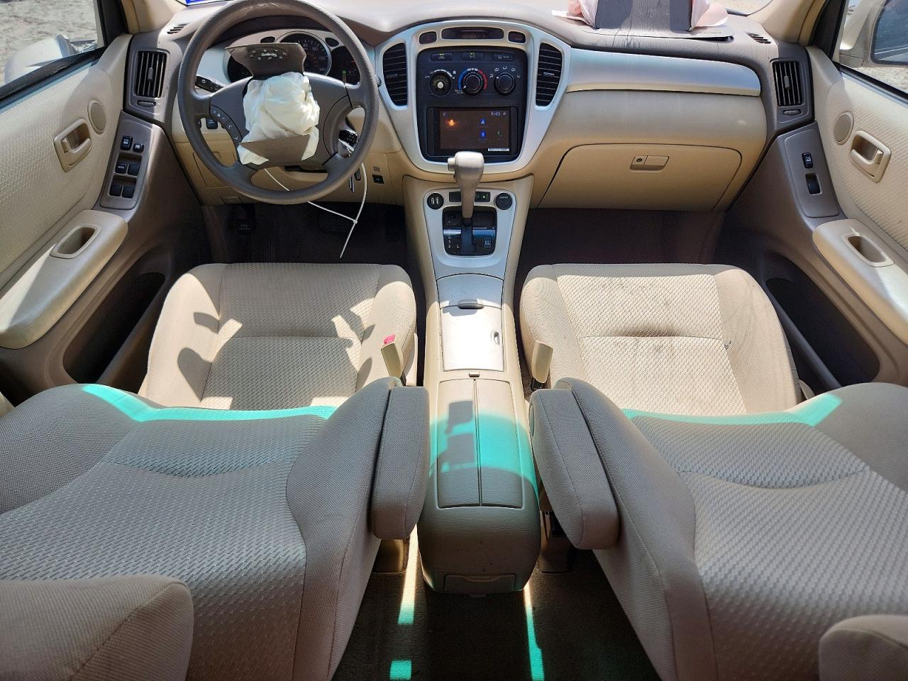 2005 Toyota Highlander Limited Золотой vin: JTEGP21A250061351