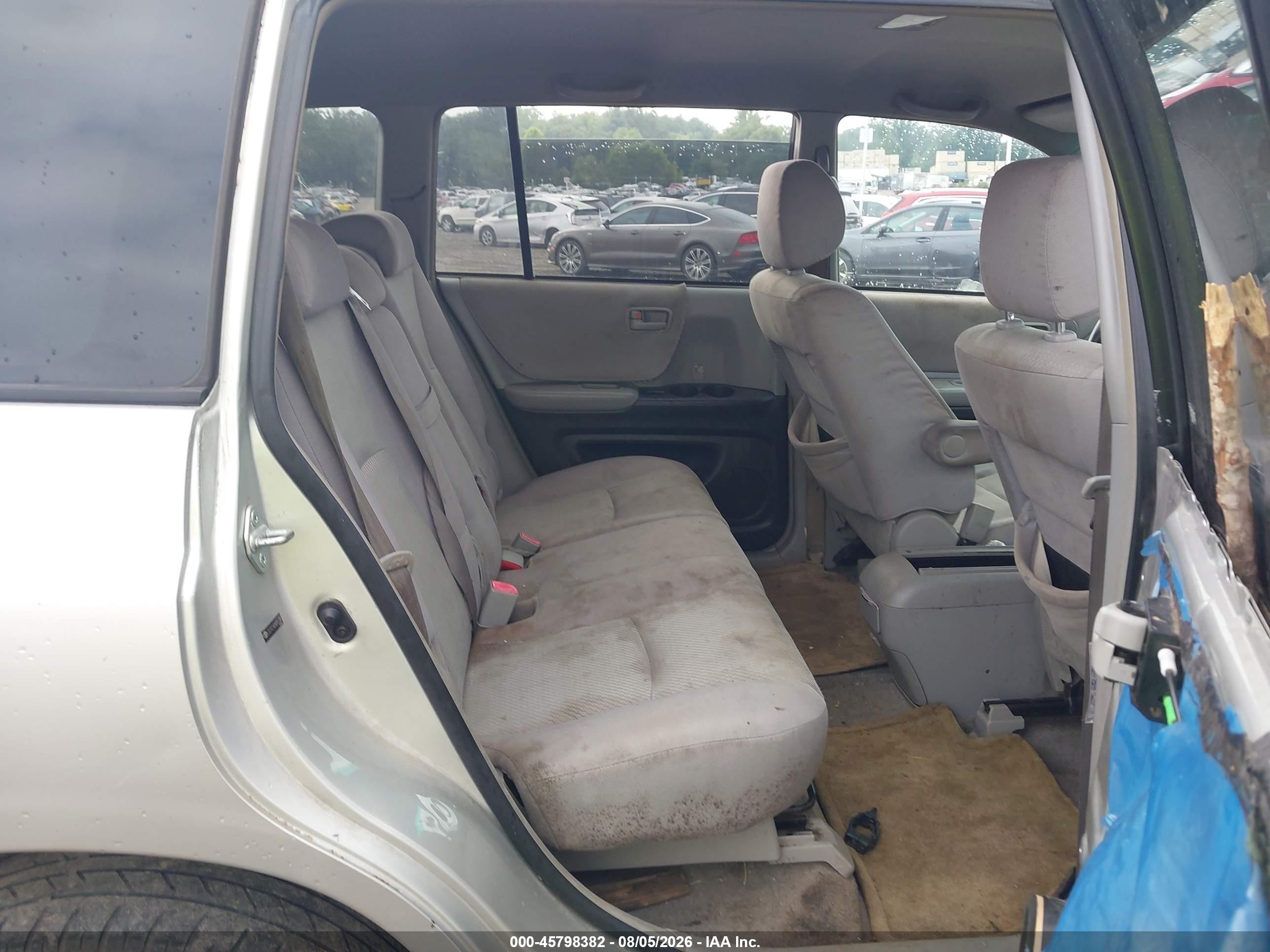 2006 Toyota Highlander V6 Silver vin: JTEGP21A260097347