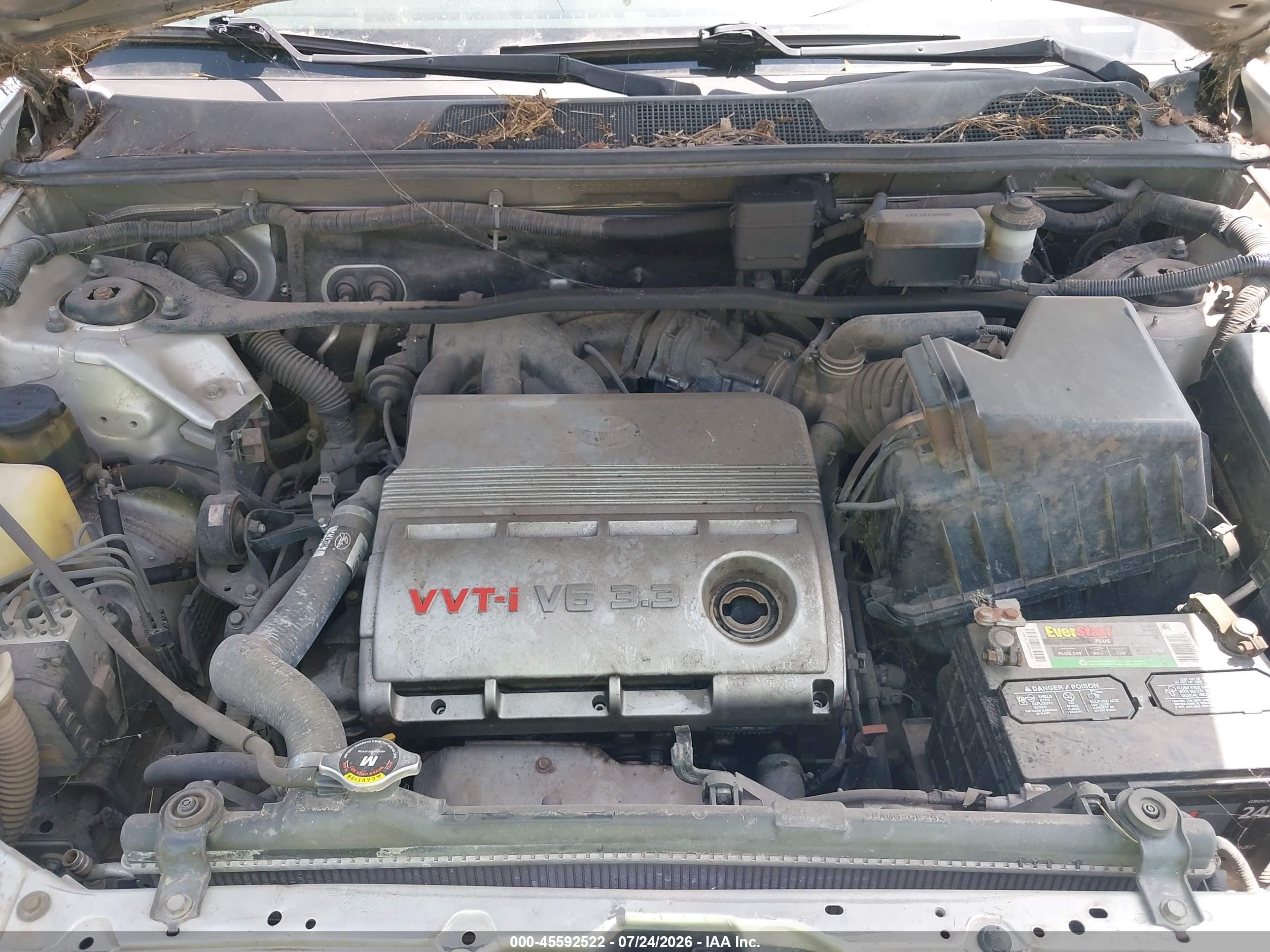 2007 Toyota Highlander V6 (2 Rows) (a5) Серебряный vin: JTEGP21A270133328
