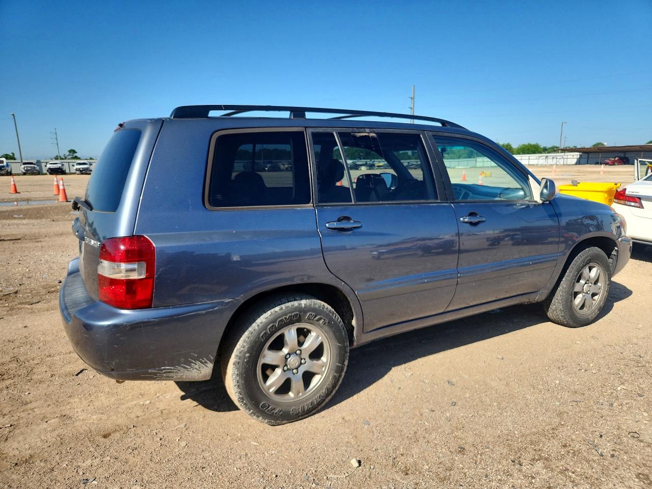 2005 Toyota Highlander Limited Gray vin: JTEGP21A350071452