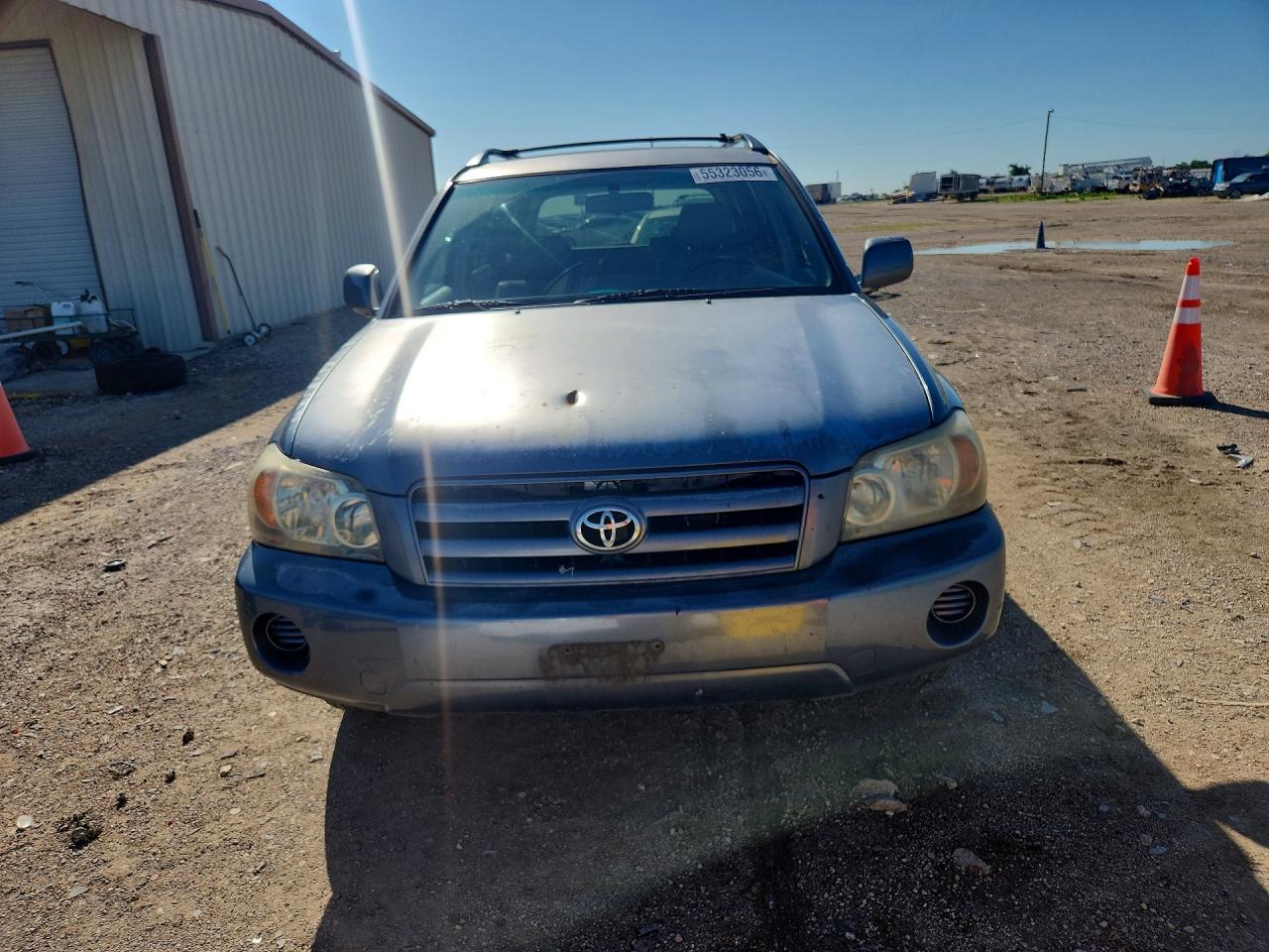 2005 Toyota Highlander Limited Gray vin: JTEGP21A350071452