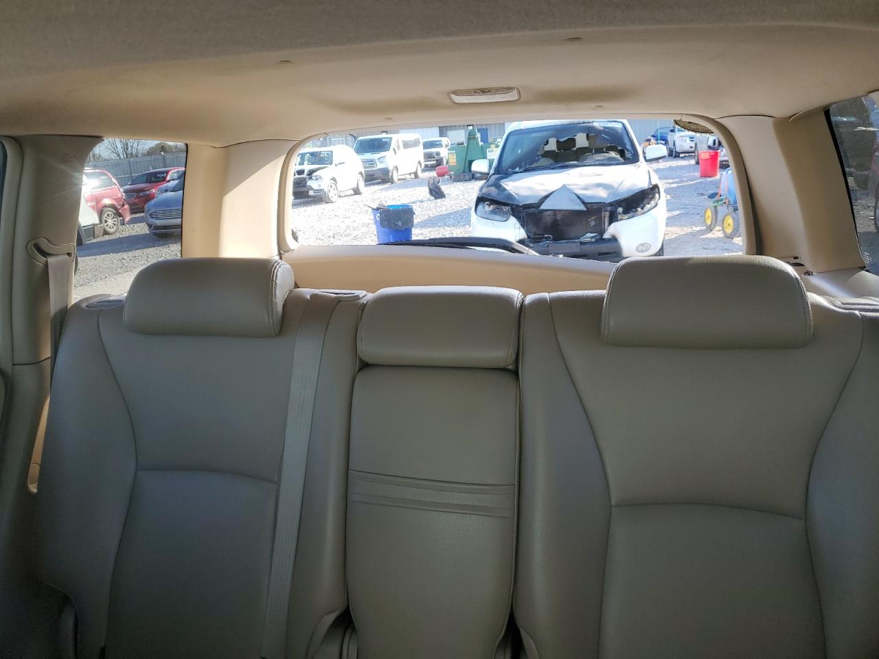 2007 Toyota Highlander Sport White vin: JTEGP21A370135847