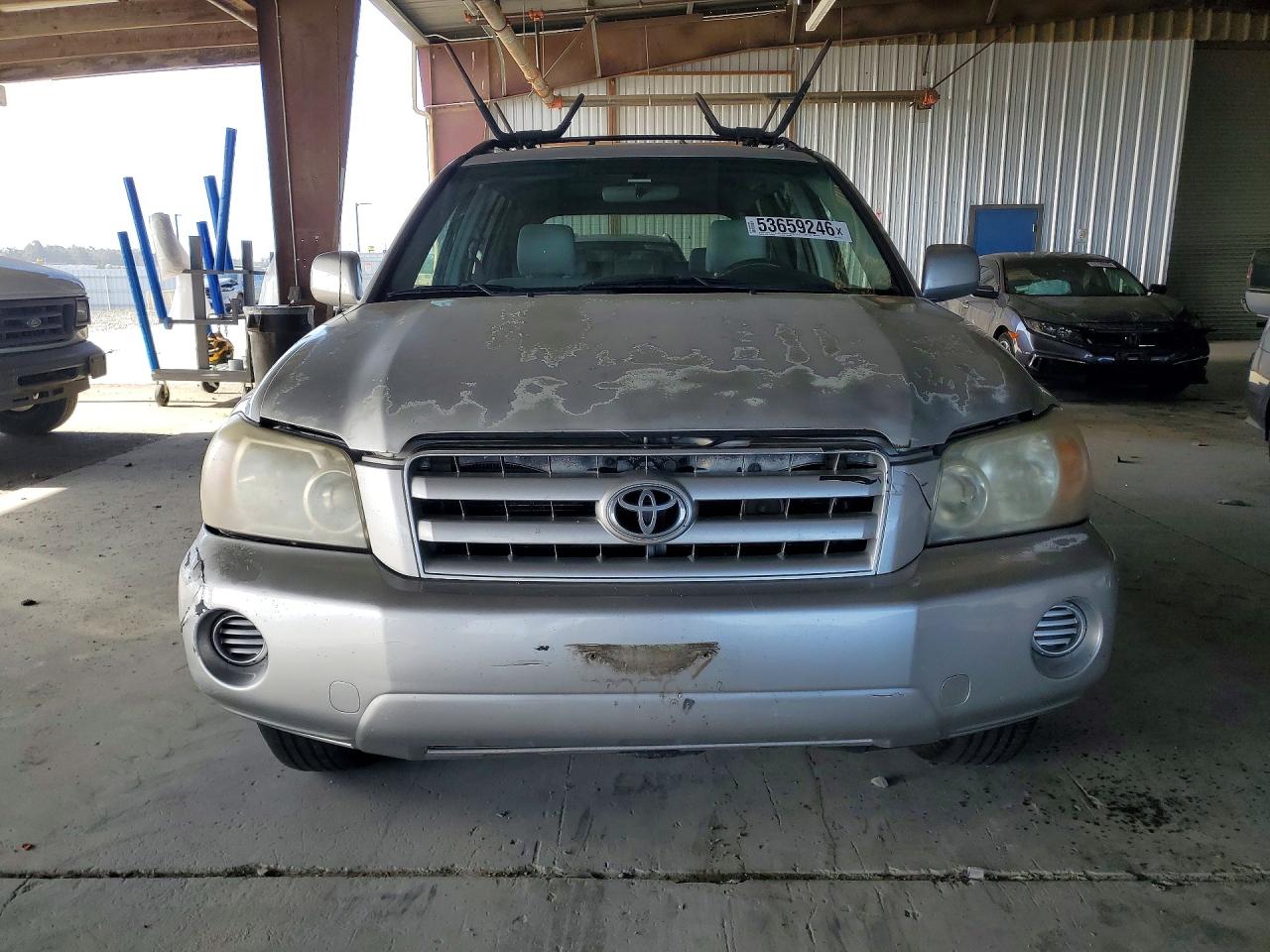 2005 Toyota Highlander Limited Silver vin: JTEGP21A450078426