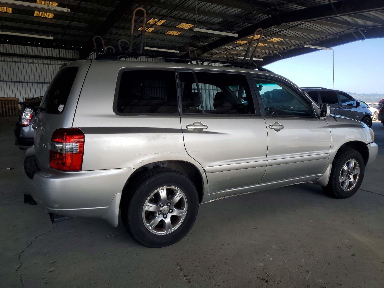2005 Toyota Highlander Limited Silver vin: JTEGP21A450078426