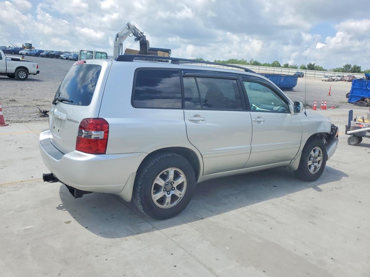 2006 Toyota Highlander Limited Silver vin: JTEGP21A460120529