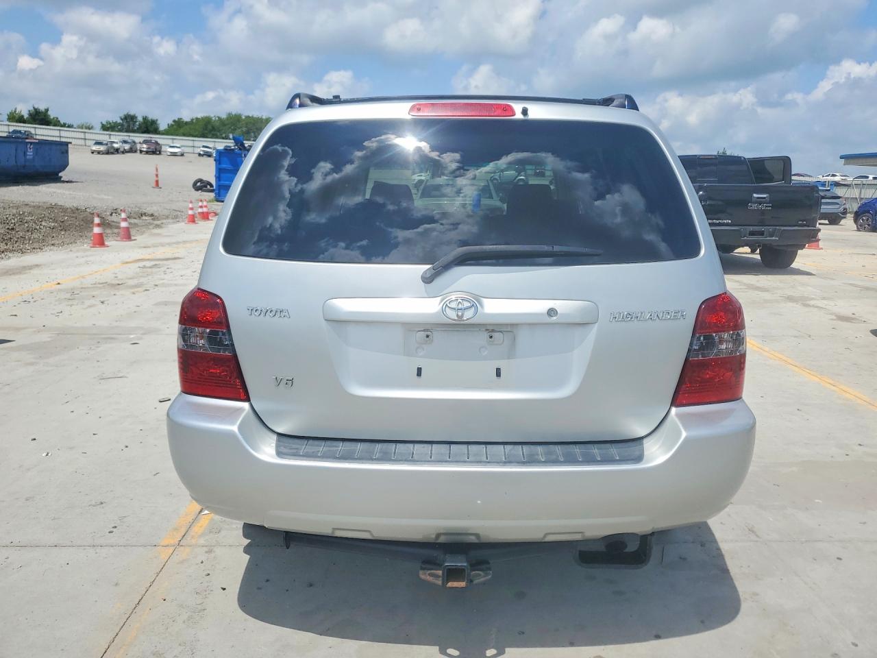 2006 Toyota Highlander Limited Silver vin: JTEGP21A460120529