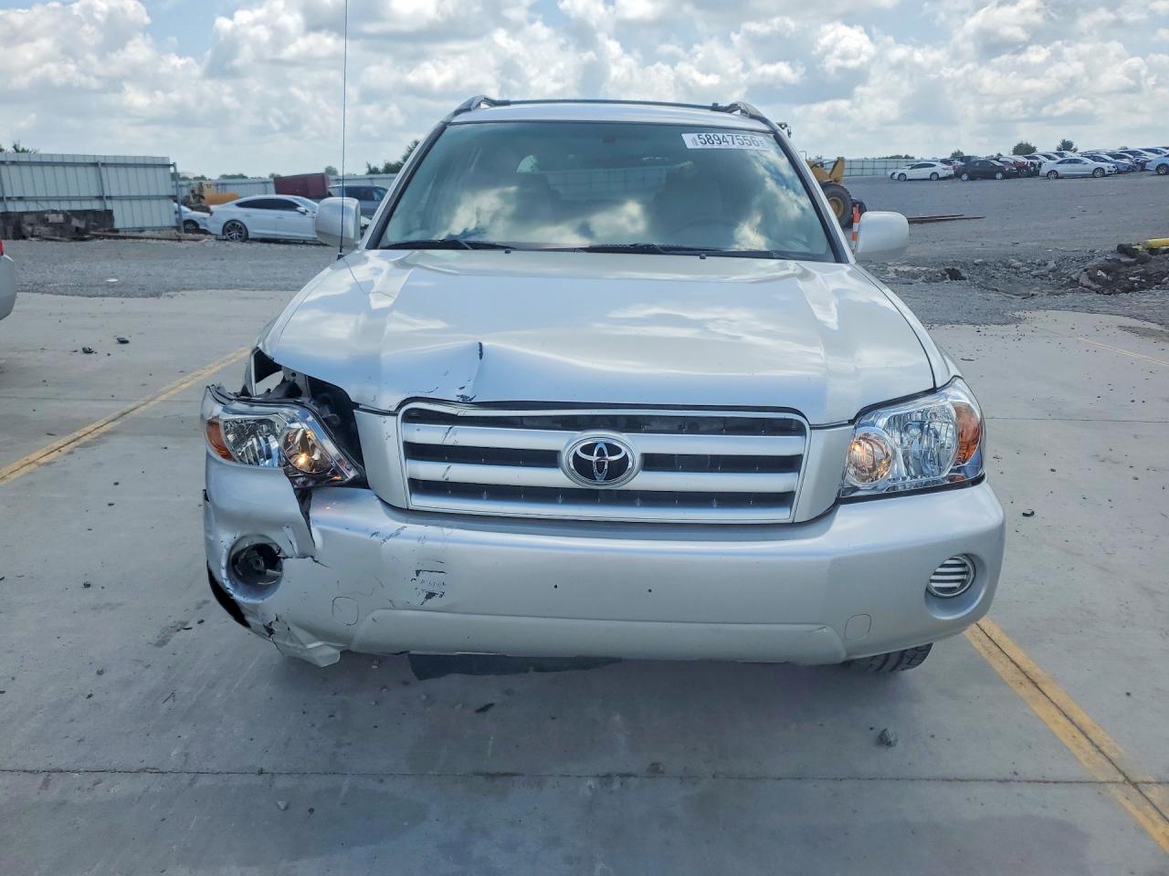 2006 Toyota Highlander Limited Silver vin: JTEGP21A460120529