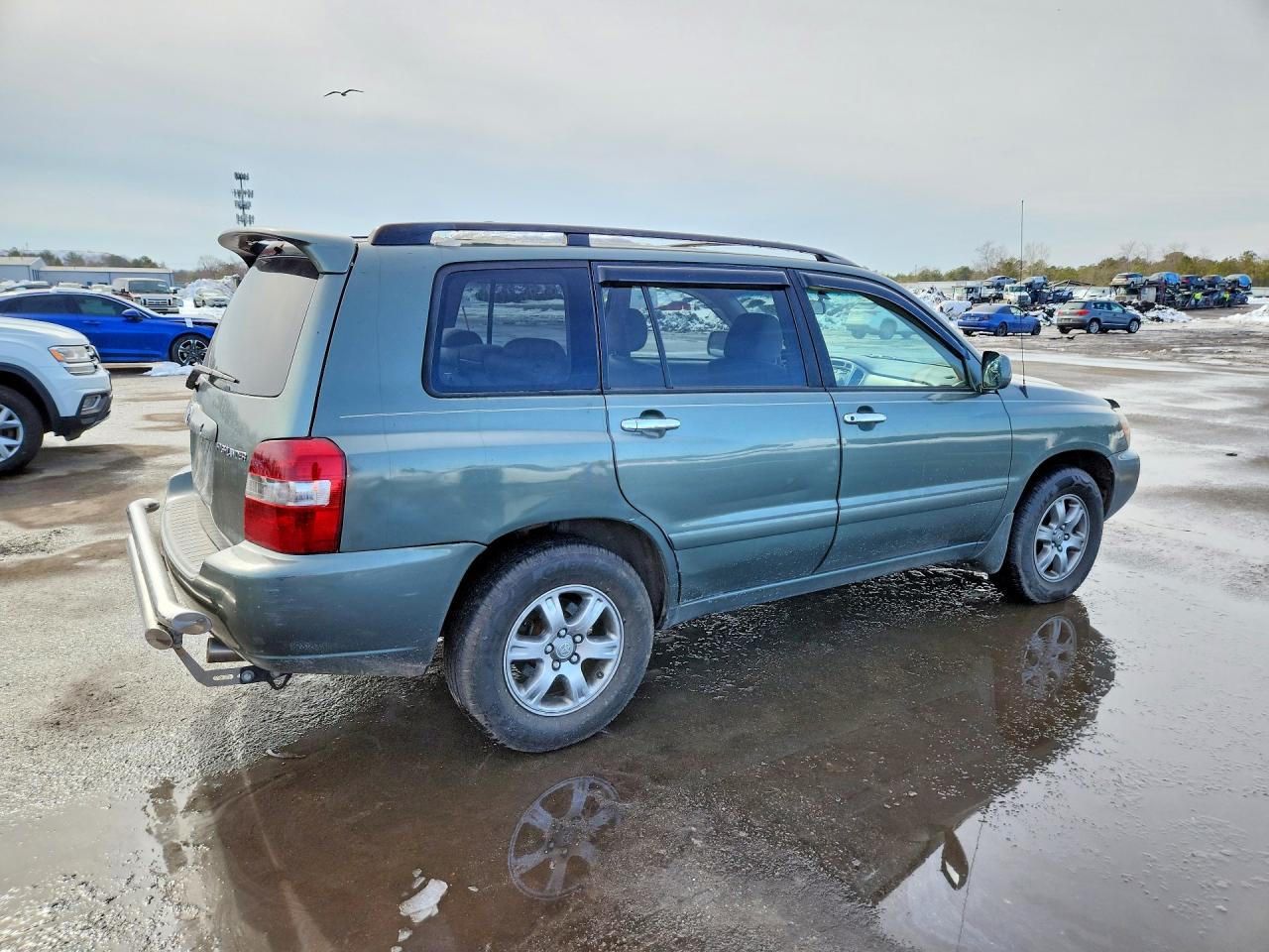 2006 Toyota Highlander Green vin: JTEGP21A460125746