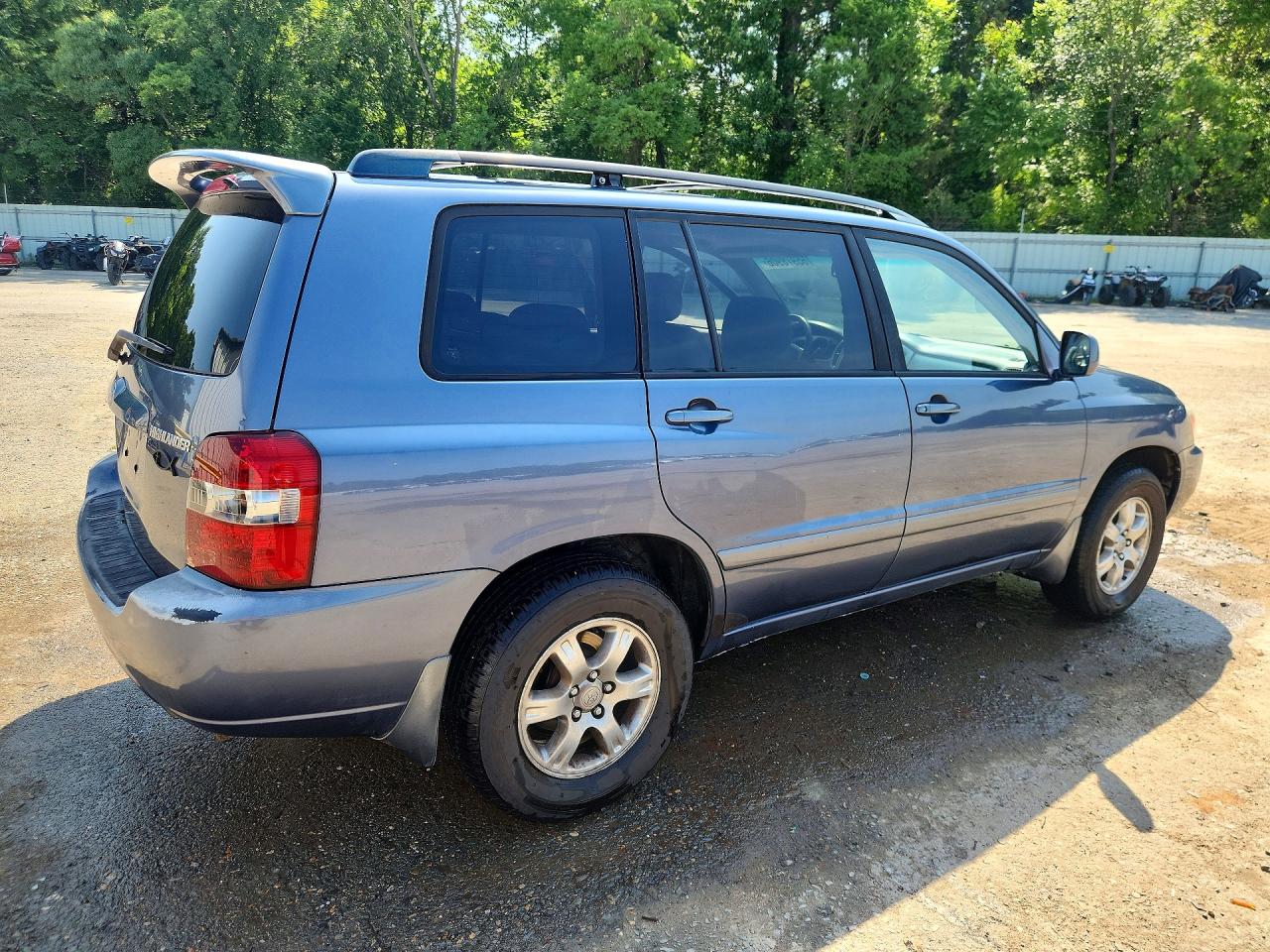 2007 Toyota Highlander Sport Blue vin: JTEGP21A570132917