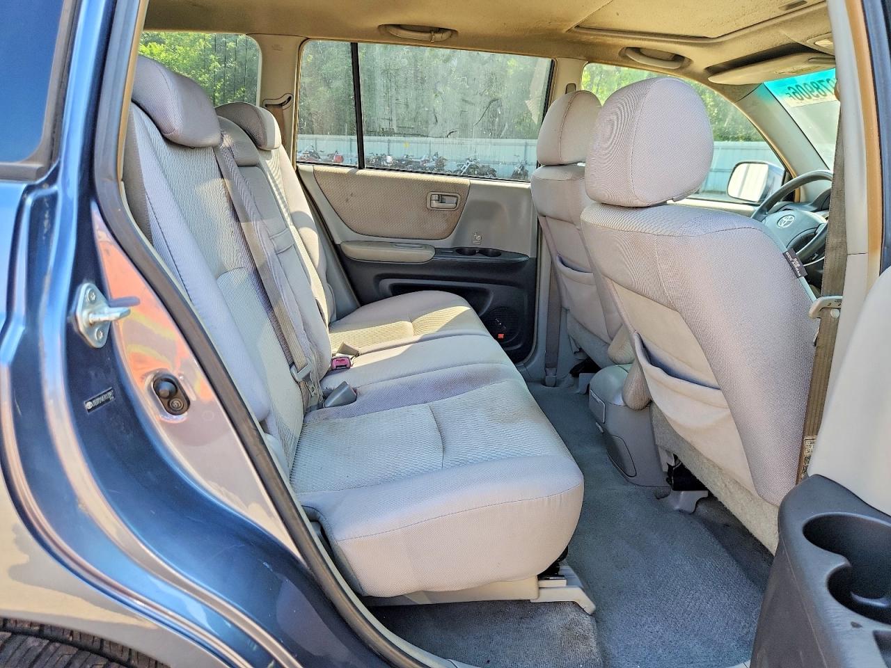2007 Toyota Highlander Sport Blue vin: JTEGP21A570132917