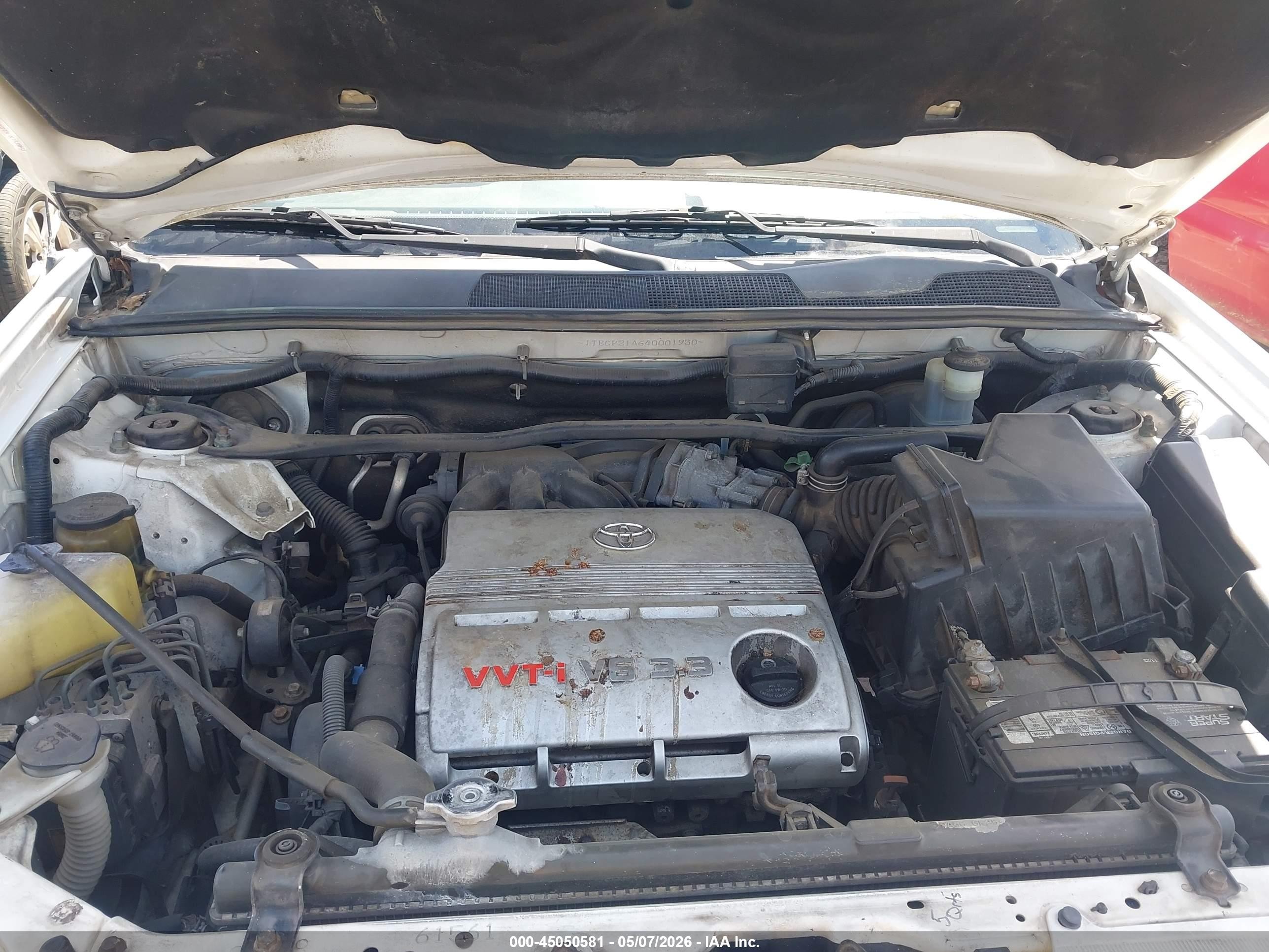 2004 Toyota Highlander V6 Белый vin: JTEGP21A640001930