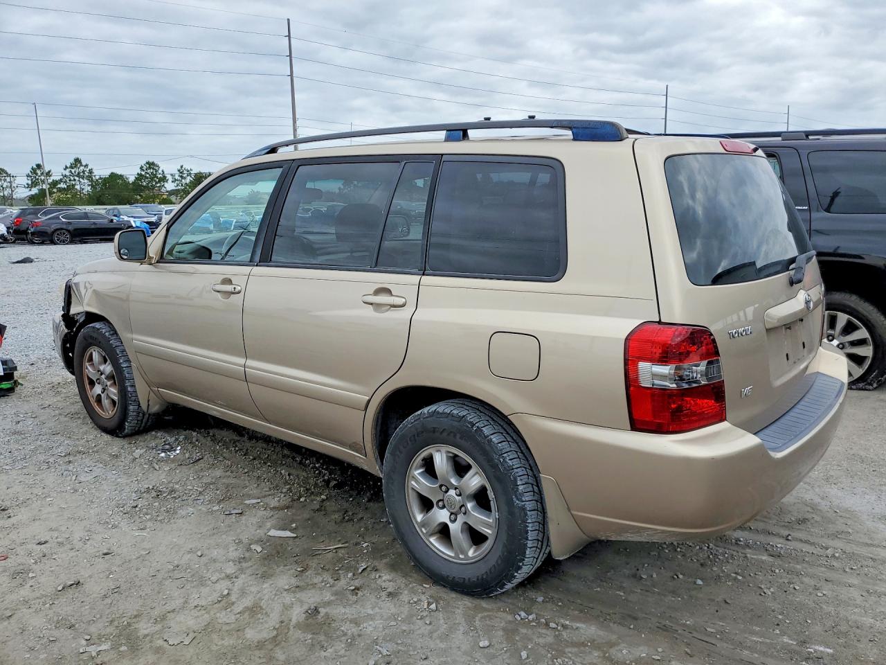 2004 Toyota Highlander Base Желто-коричневый vin: JTEGP21A640041053