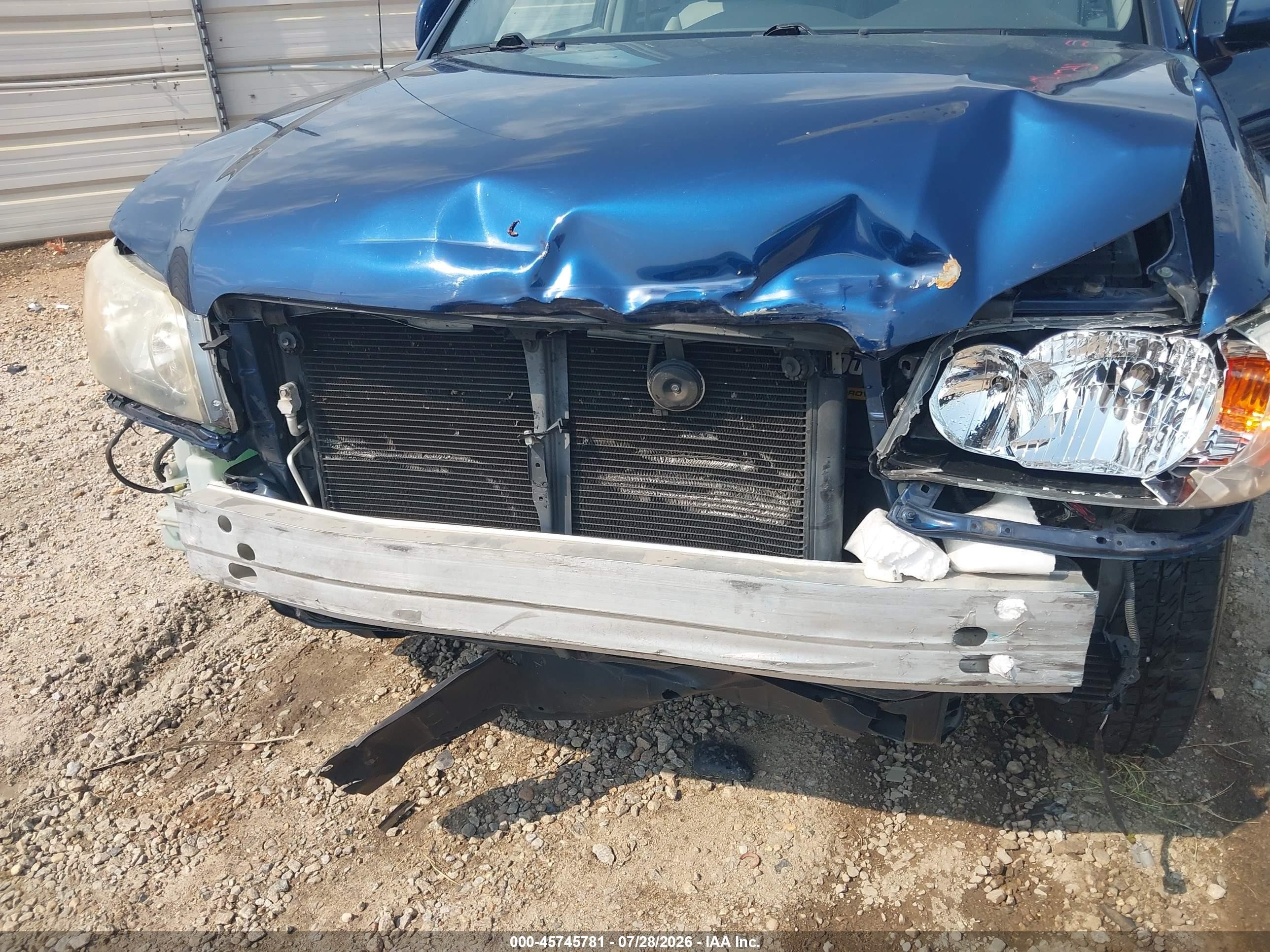 2006 Toyota Highlander V6 Синий vin: JTEGP21A660102839