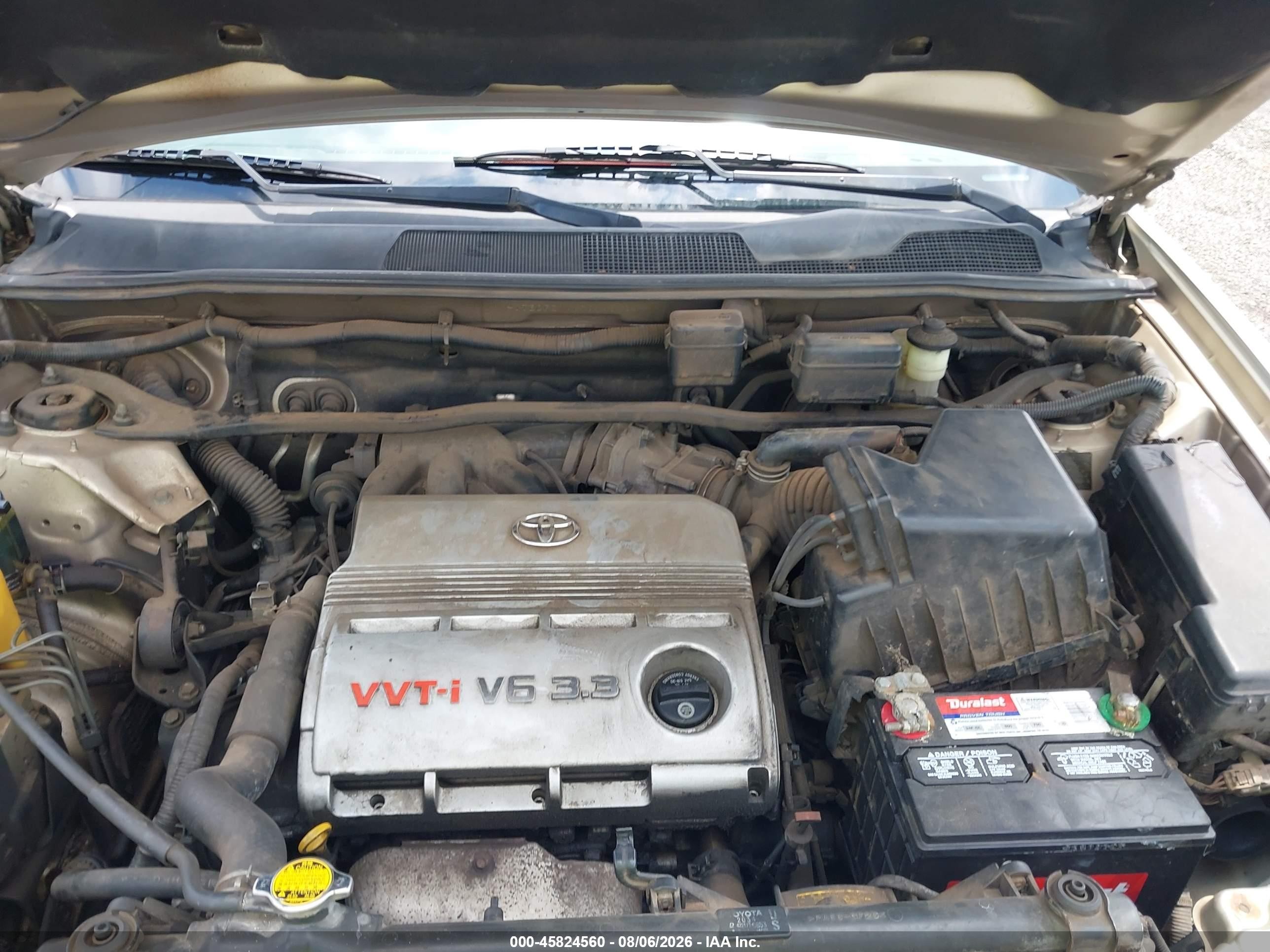 2007 Toyota Highlander V6 (2 Rows) (a5) Gold vin: JTEGP21A670143103