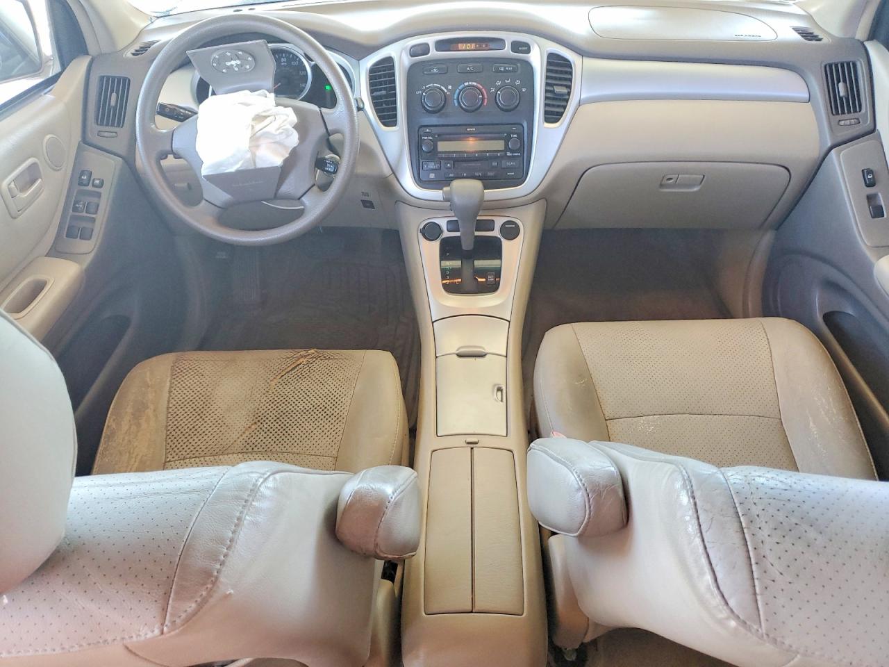 2004 Toyota Highlander Base Gold vin: JTEGP21A740026674
