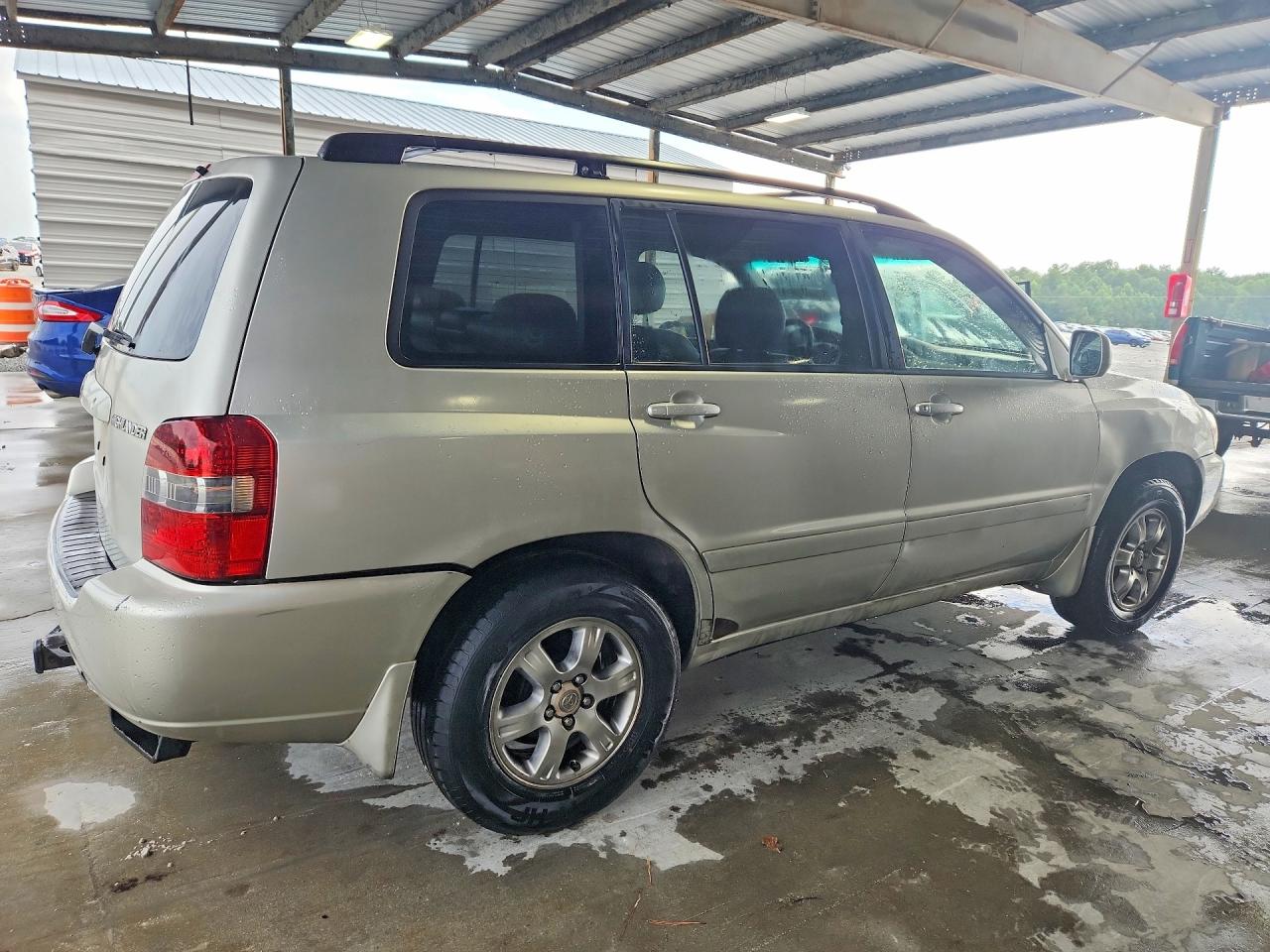 2005 Toyota Highlander Limited Silver vin: JTEGP21A750055416