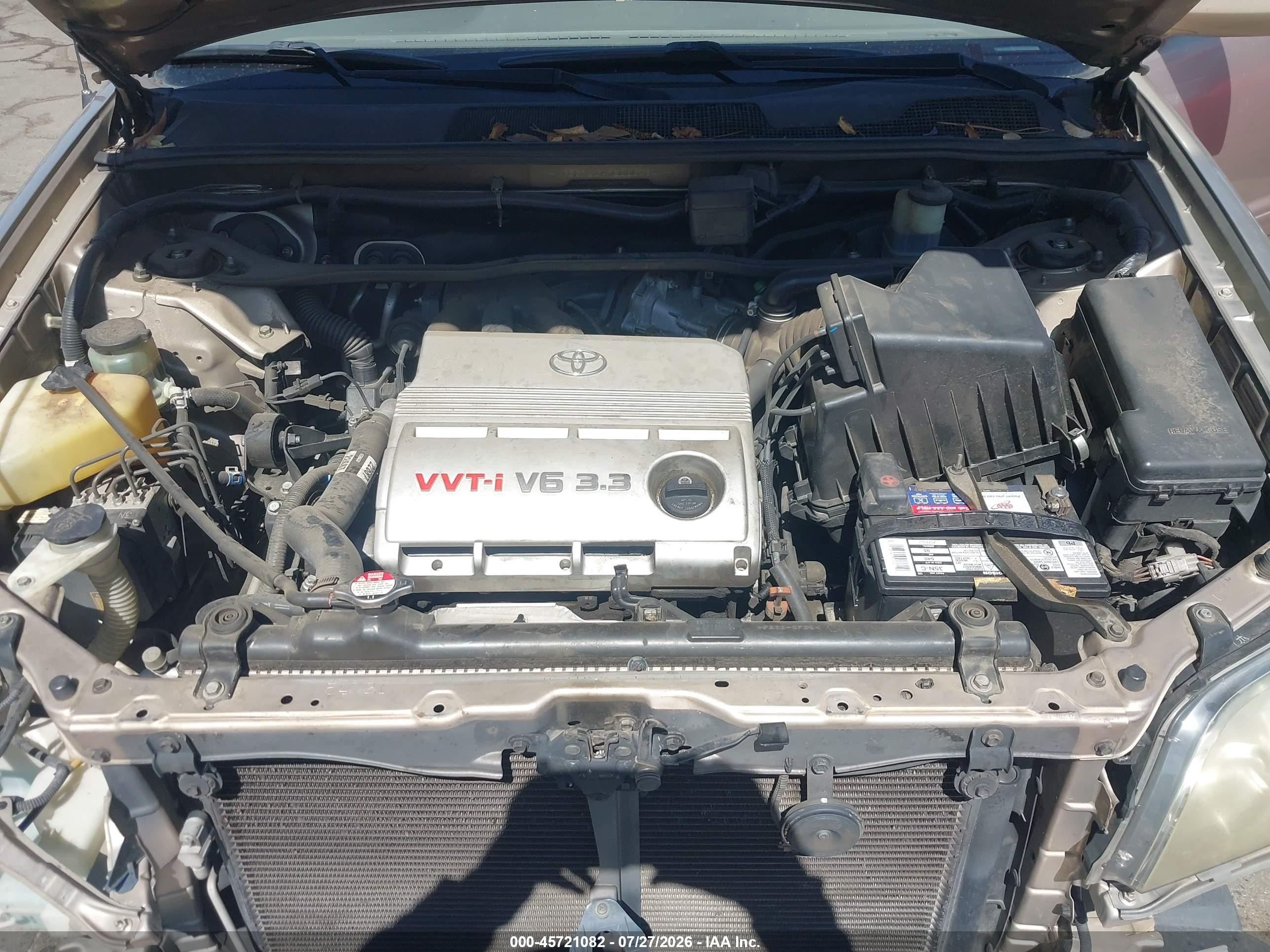 2005 Toyota Highlander V6 Silver vin: JTEGP21A750064844