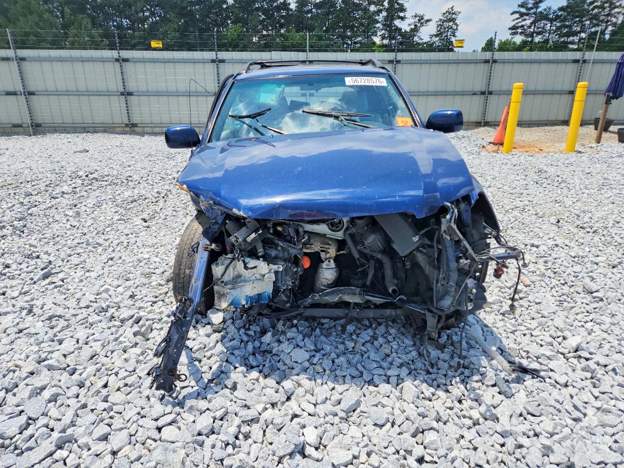 2006 Toyota Highlander Limited Blue vin: JTEGP21A760101165