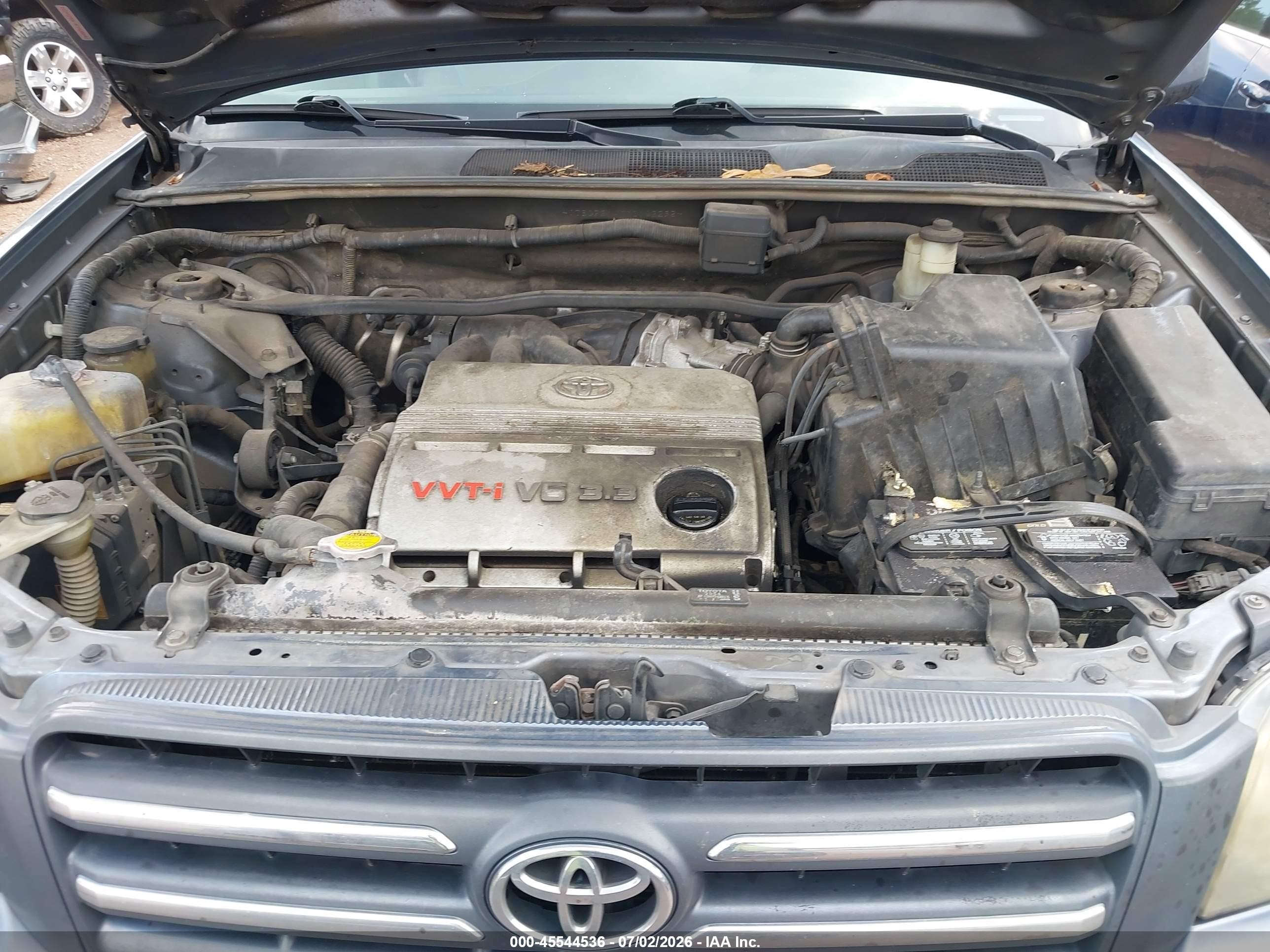 2007 Toyota Highlander Sport Blue vin: JTEGP21A770145295