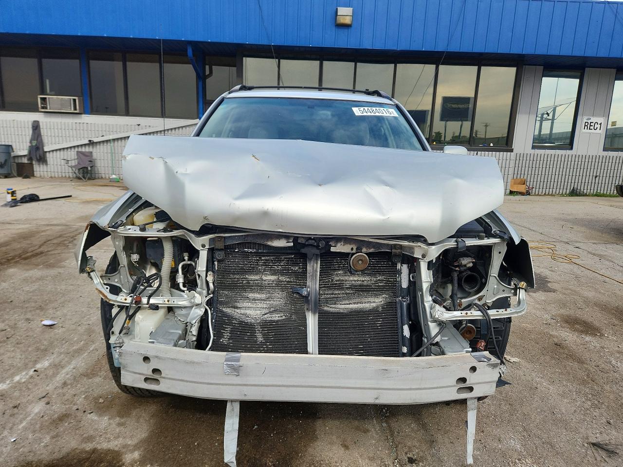 2004 Toyota Highlander Base Silver vin: JTEGP21A840026845