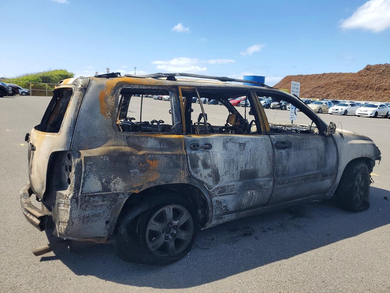 2006 Toyota Highlander Burn vin: JTEGP21A860094551