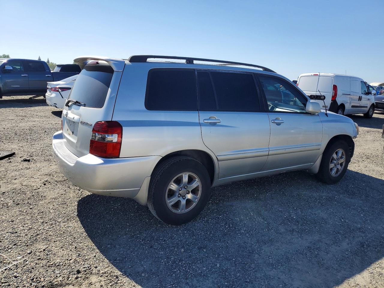 2005 Toyota Highlander Limited Silver vin: JTEGP21A950090829