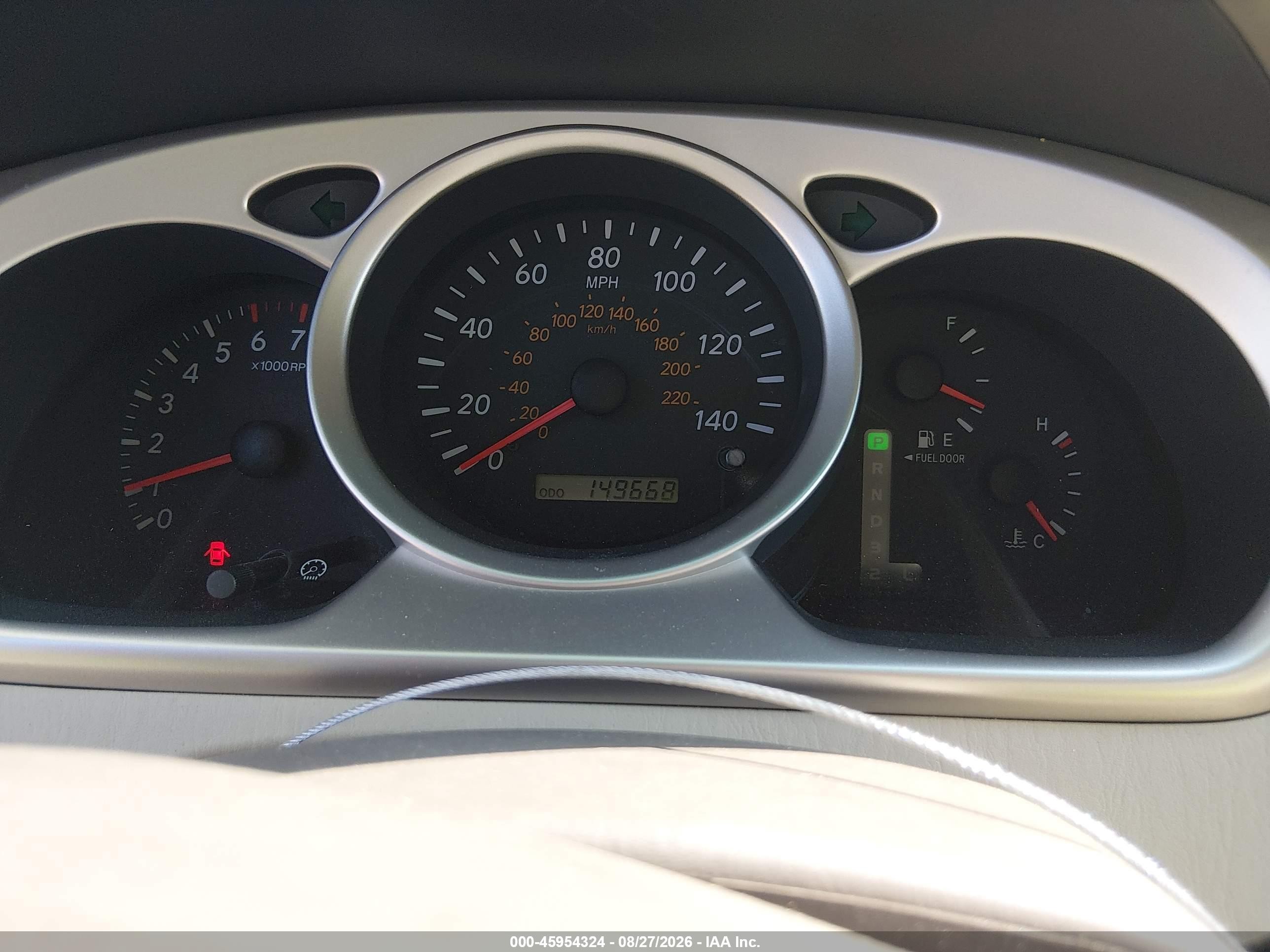 2005 Toyota Highlander V6 White vin: JTEGP21AX50052106