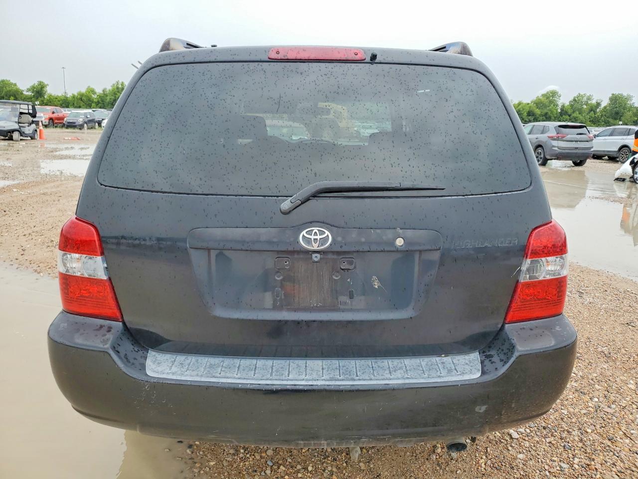 2005 Toyota Highlander Limited Черный vin: JTEGP21AX50070007
