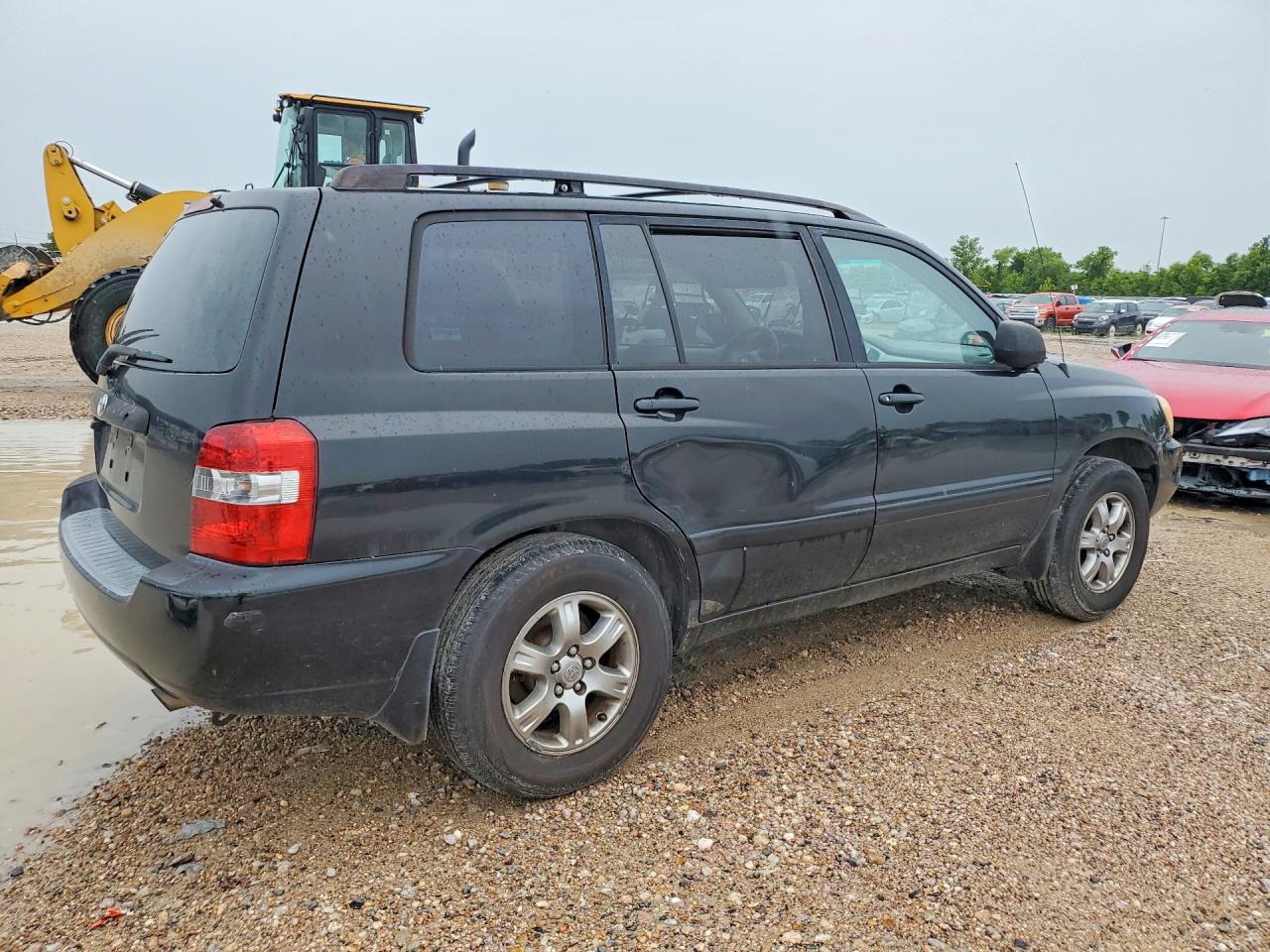 2005 Toyota Highlander Limited Черный vin: JTEGP21AX50070007