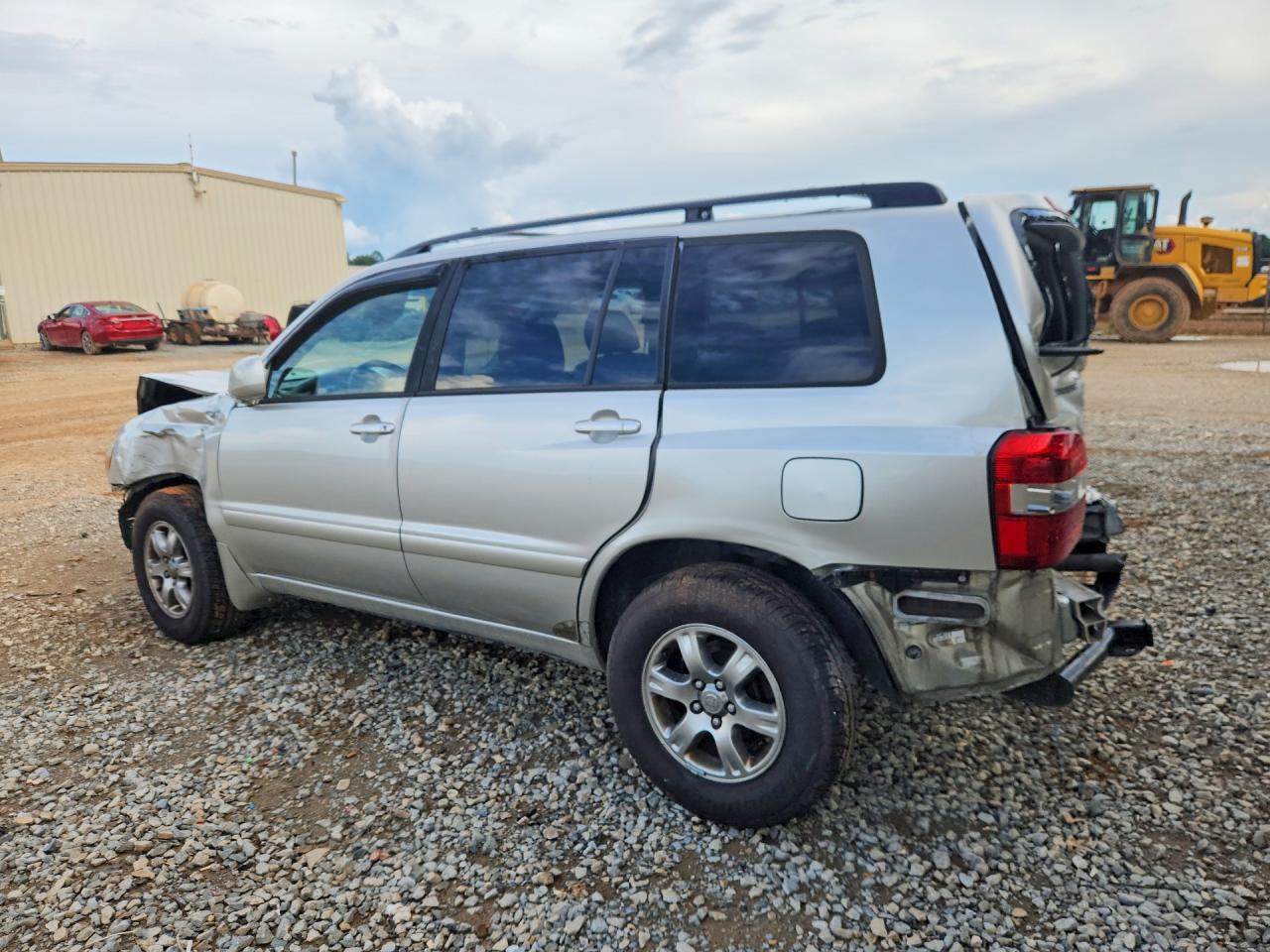 2005 Toyota Highlander Limited Silver vin: JTEGP21AX50081816