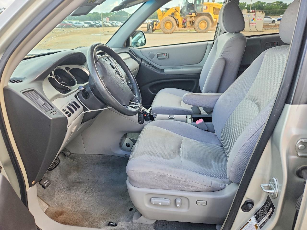 2005 Toyota Highlander Limited Silver vin: JTEGP21AX50081816