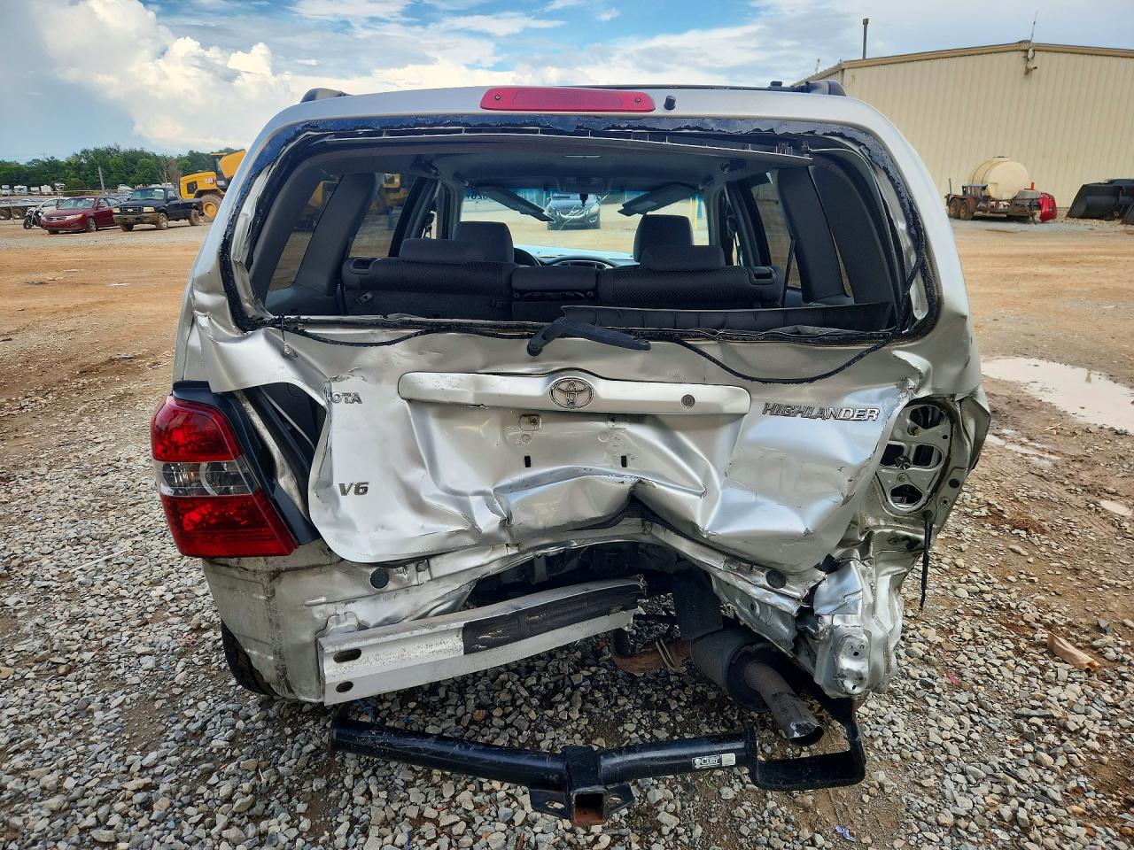 2005 Toyota Highlander Limited Silver vin: JTEGP21AX50081816