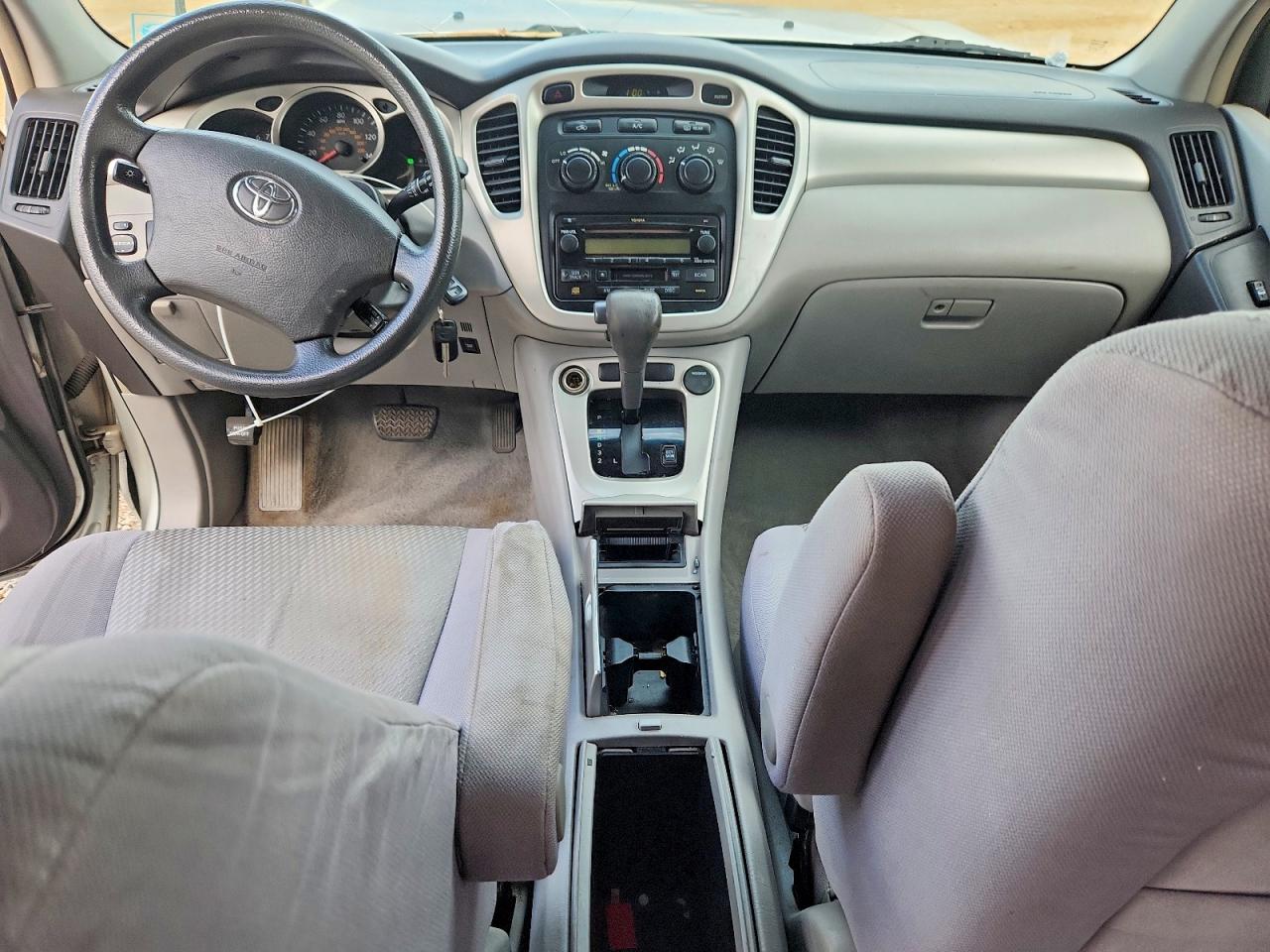 2005 Toyota Highlander Limited Silver vin: JTEGP21AX50081816