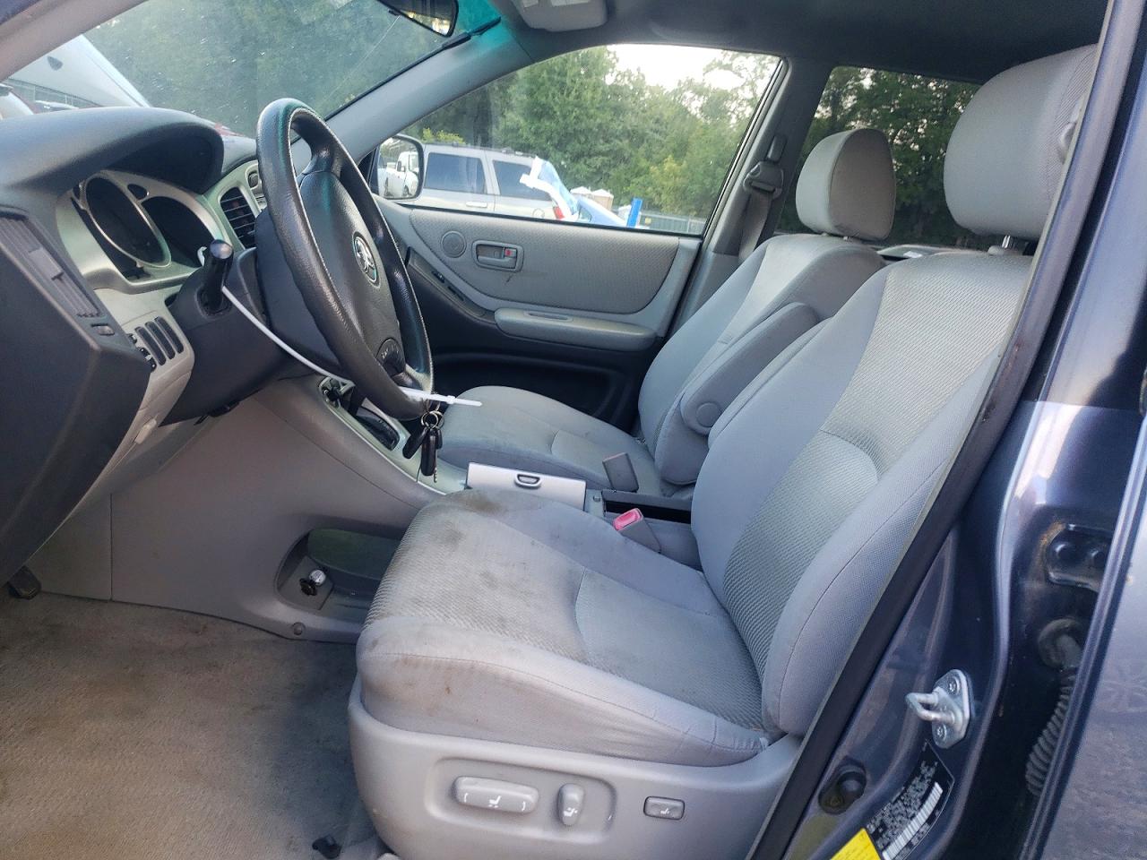 2005 Toyota Highlander Base Blue vin: JTEGP21AX50082688