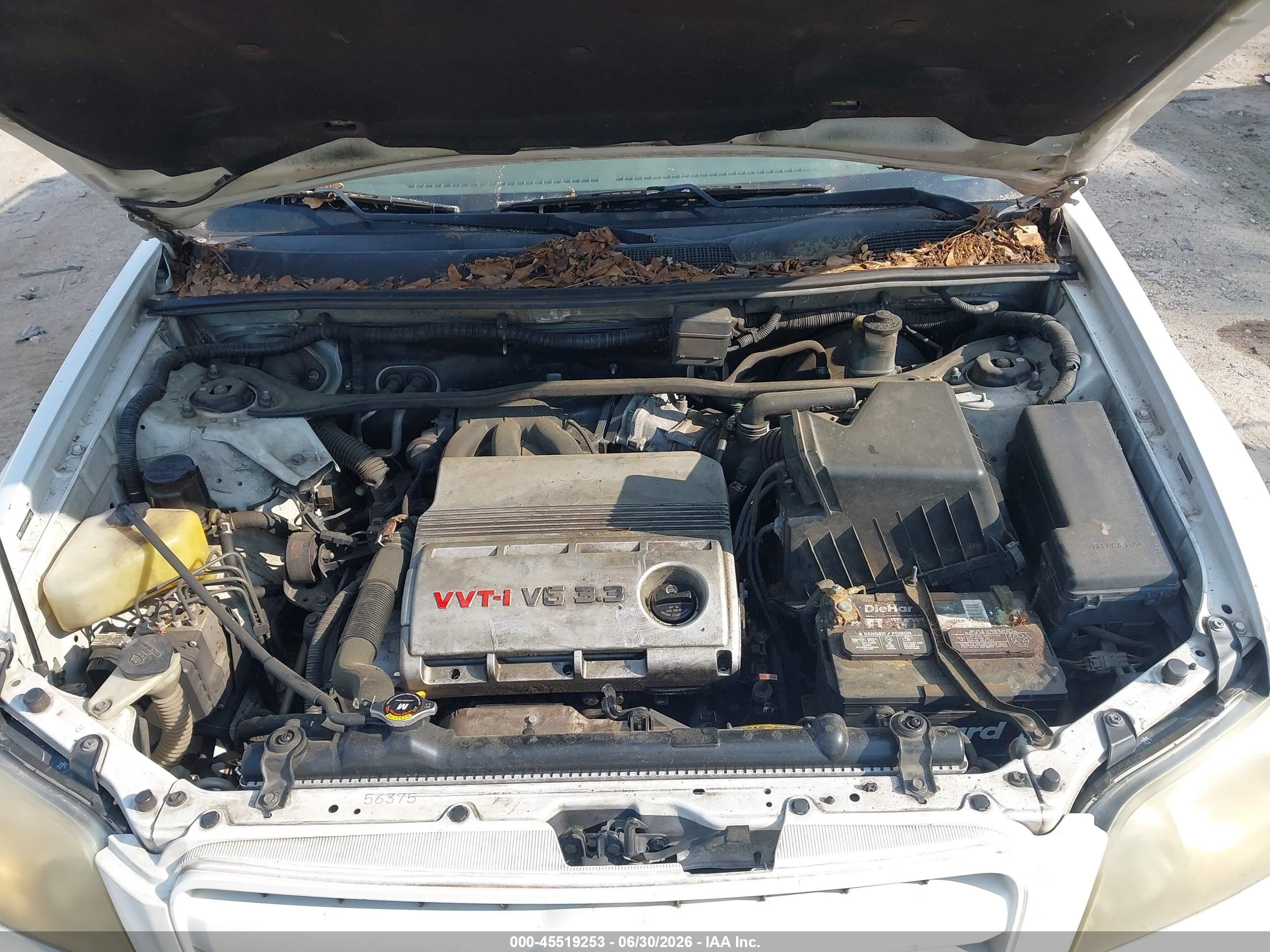 2006 Toyota Highlander V6 White vin: JTEGP21AX60104982