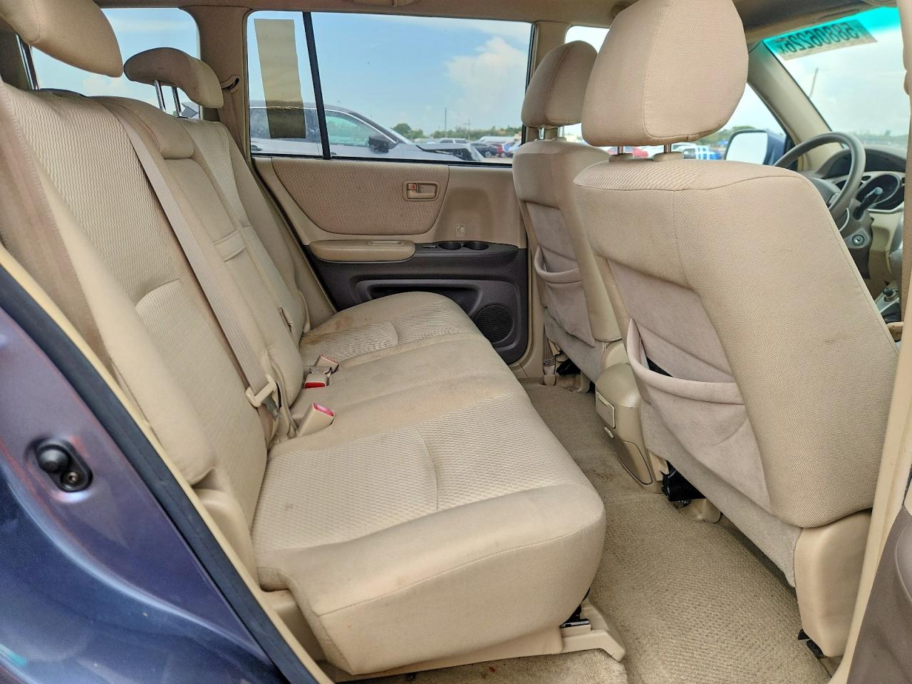 2006 Toyota Highlander Limited Blue vin: JTEGP21AX60110104