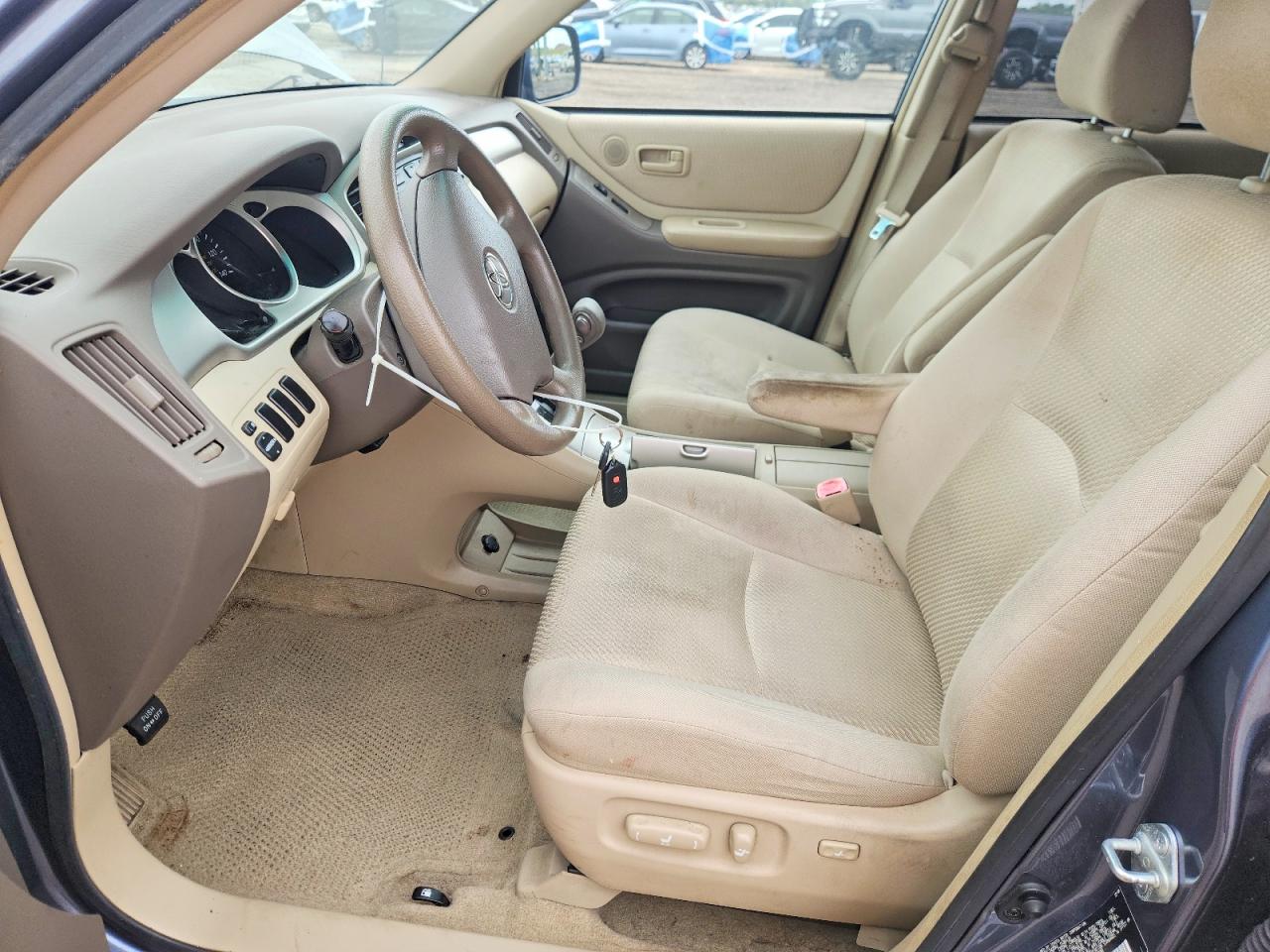 2006 Toyota Highlander Limited Blue vin: JTEGP21AX60110104