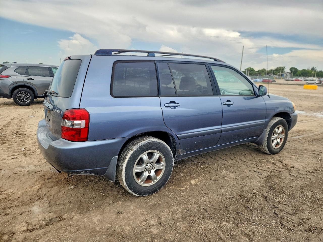 2006 Toyota Highlander Limited Blue vin: JTEGP21AX60110104