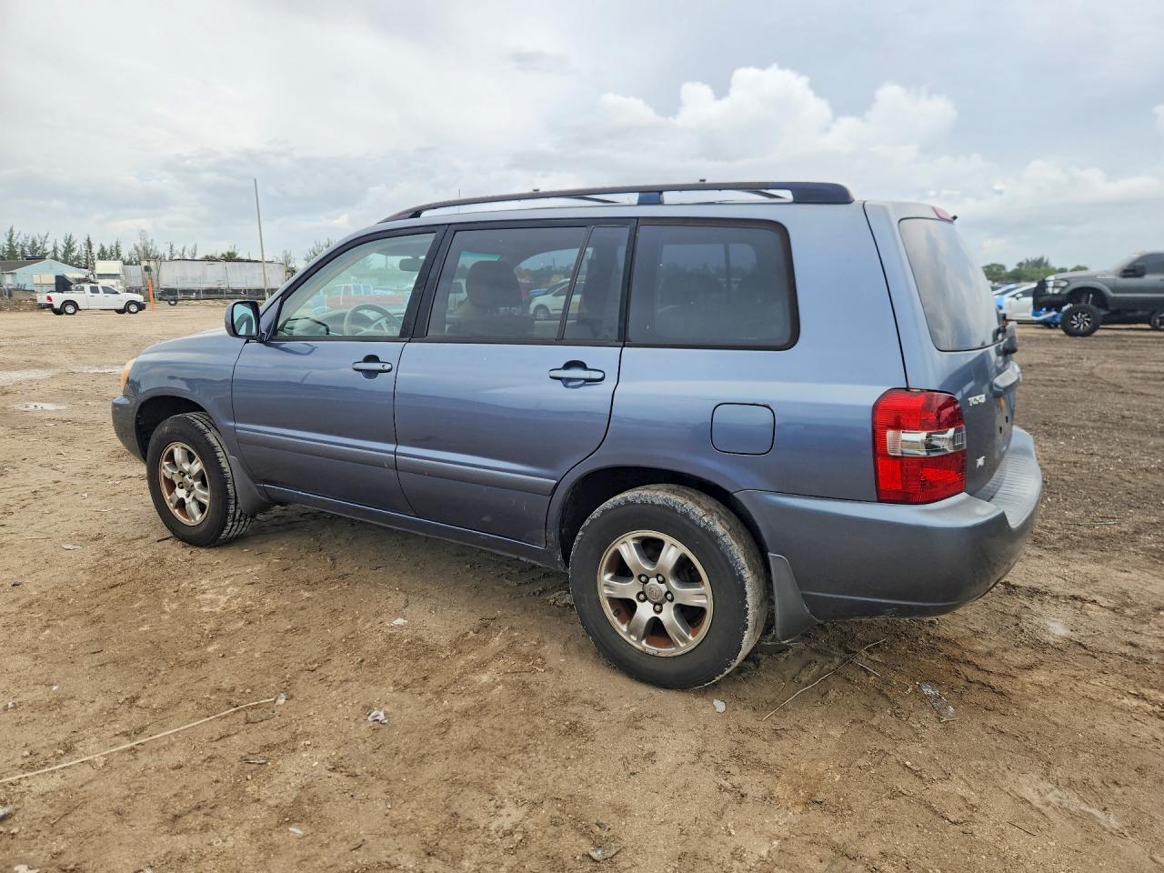 2006 Toyota Highlander Limited Blue vin: JTEGP21AX60110104