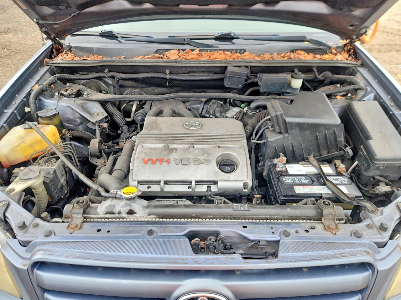 2006 Toyota Highlander Limited Blue vin: JTEGP21AX60110104