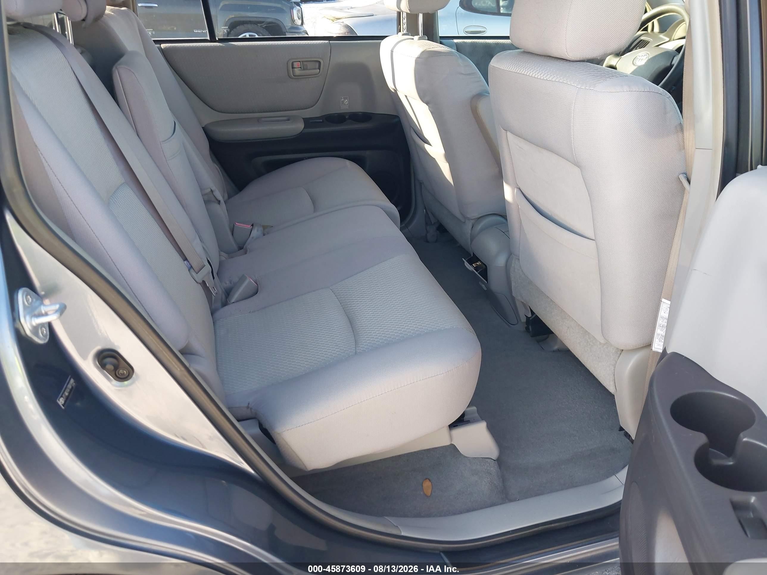 2007 Toyota Highlander Hybrid V6 (2 Rows) (cvt-e) Blue vin: JTEGW21A770019988