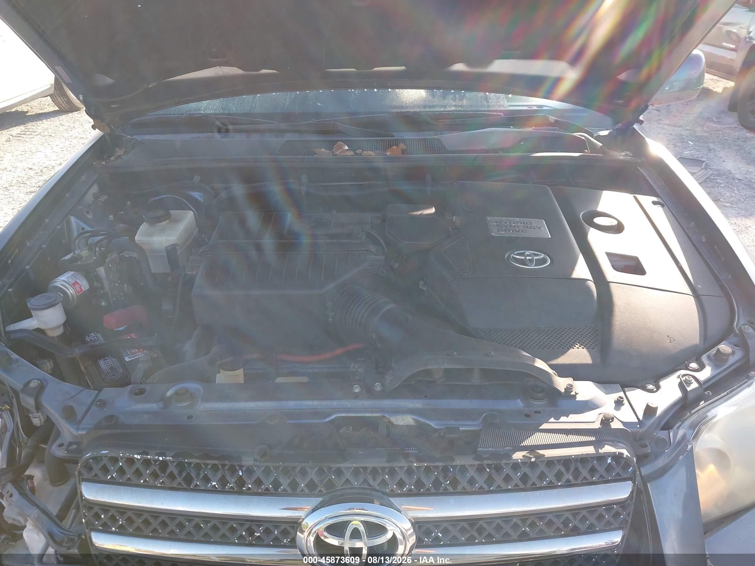 2007 Toyota Highlander Hybrid V6 (2 Rows) (cvt-e) Blue vin: JTEGW21A770019988