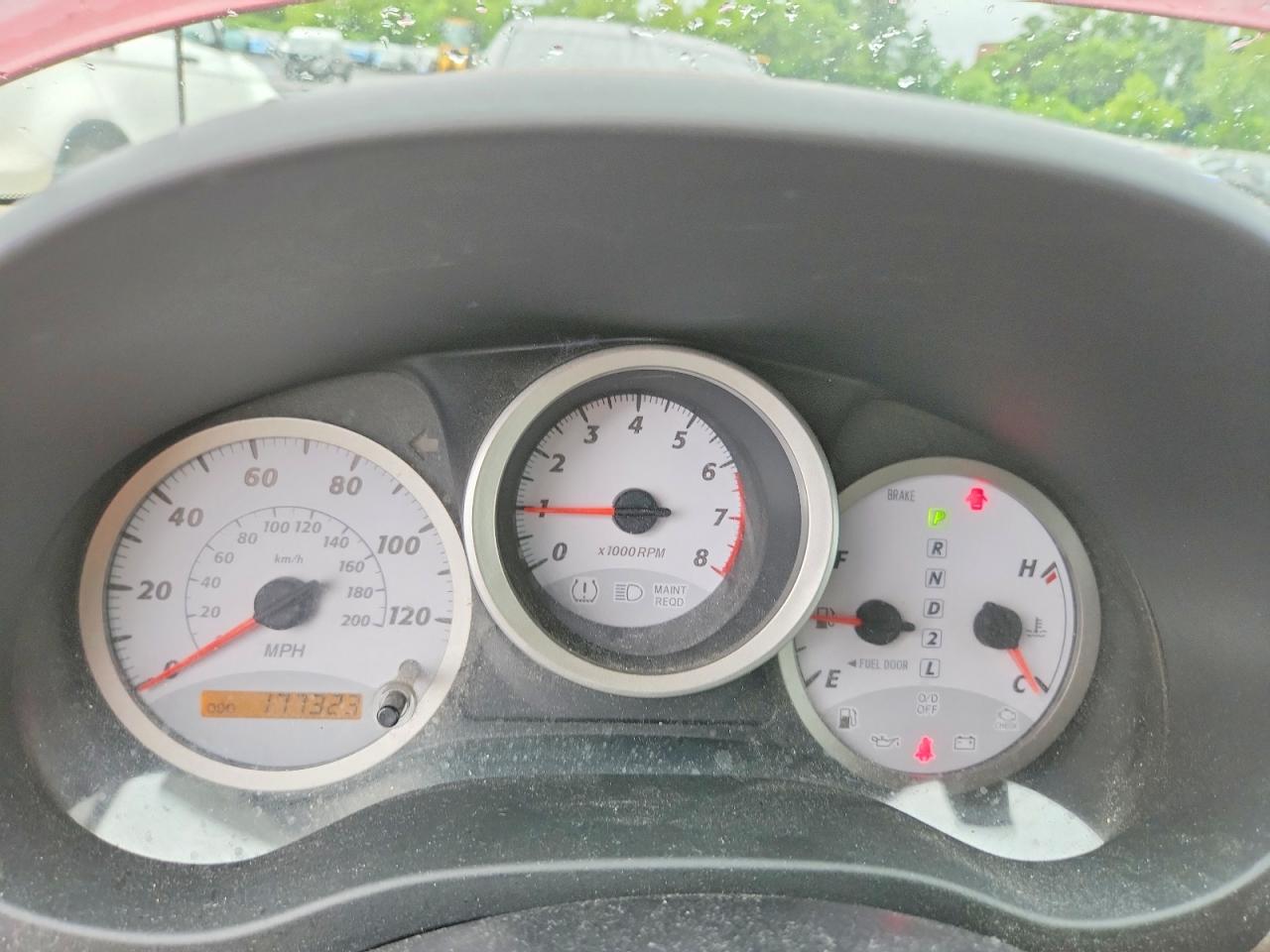 2004 Toyota Rav4 Base Burgundy vin: JTEHD20V040006378